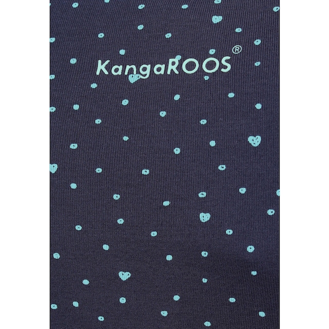 ♕ KangaROOS Langarmshirt, mit süssem Pünktchen, Vogel und Anker  Allover-Print versandkostenfrei auf