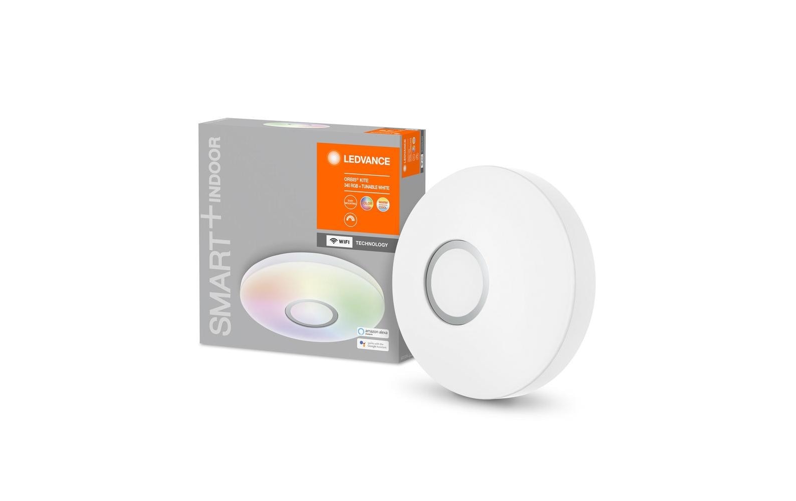   Plafonnier LED »SMART+ Orbis Kite, 18 W, Ø 34 cm, Weiss, RGB«