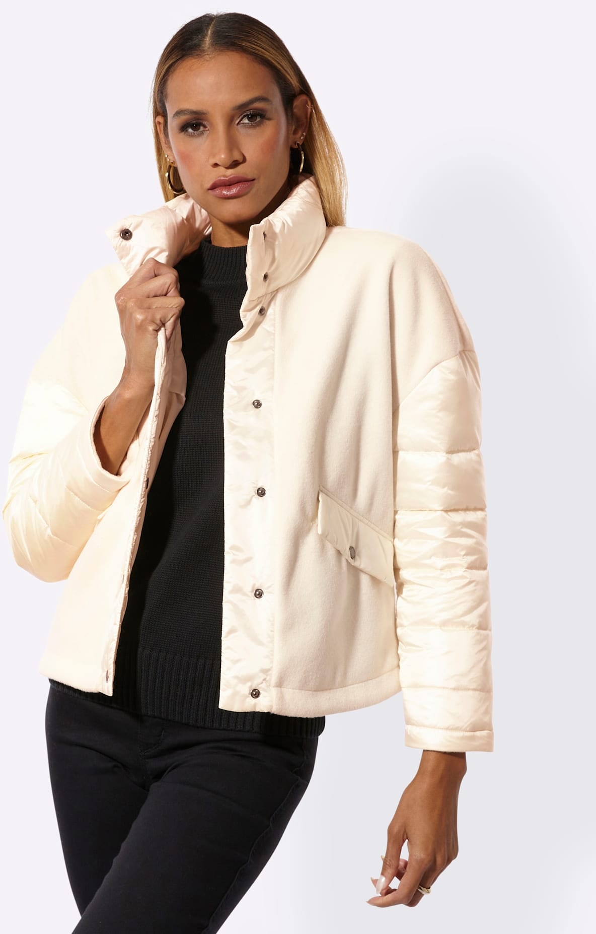 creation L Veste matelassée sans capuche