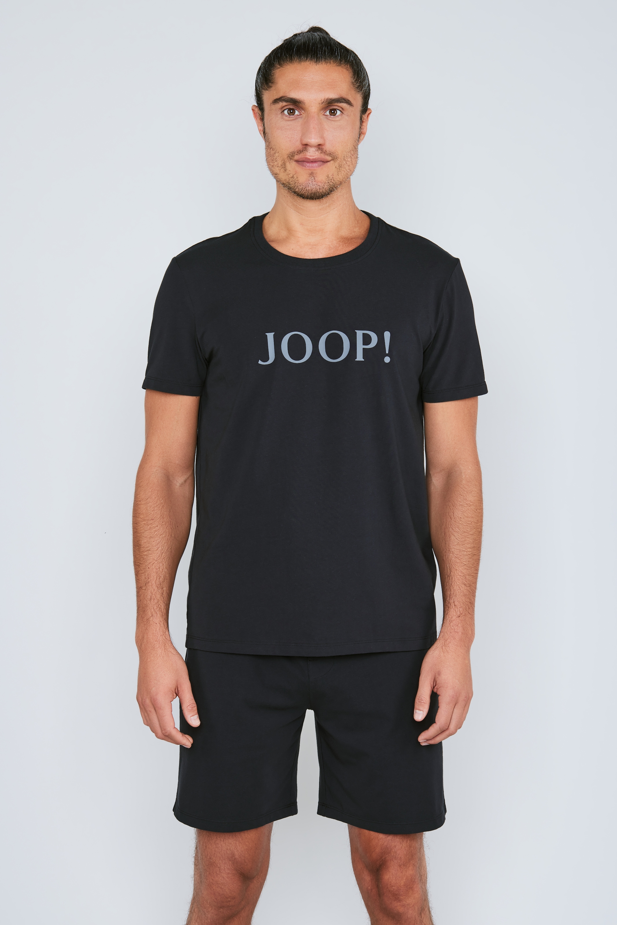 Image of JOOP T-Shirt "Comfort" Rundhalsausschnitt, Logoschriftzug, kurzärmelig