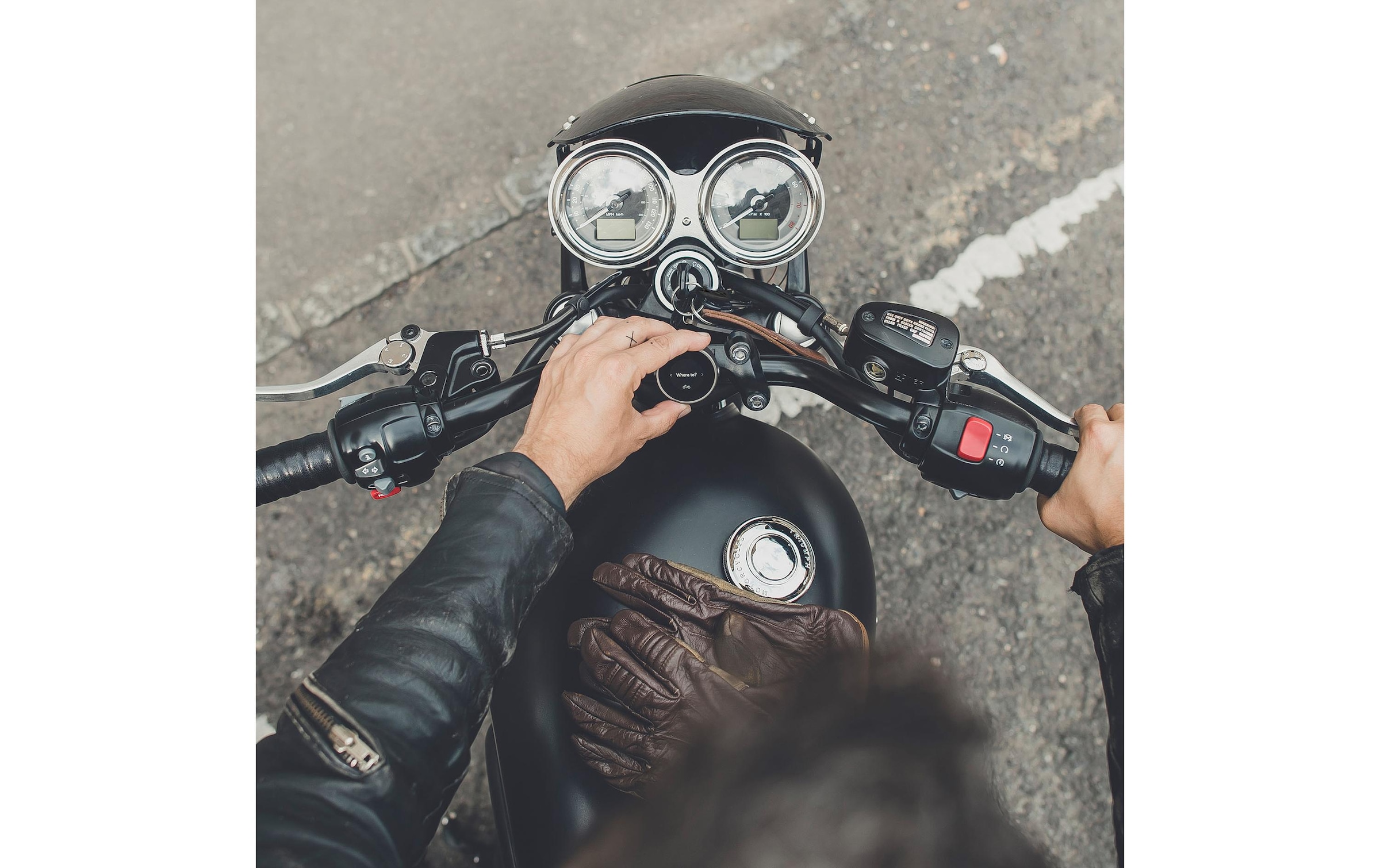 Motorrad-Navigationsgerät »Beeline Moto GPS Gunmetal«