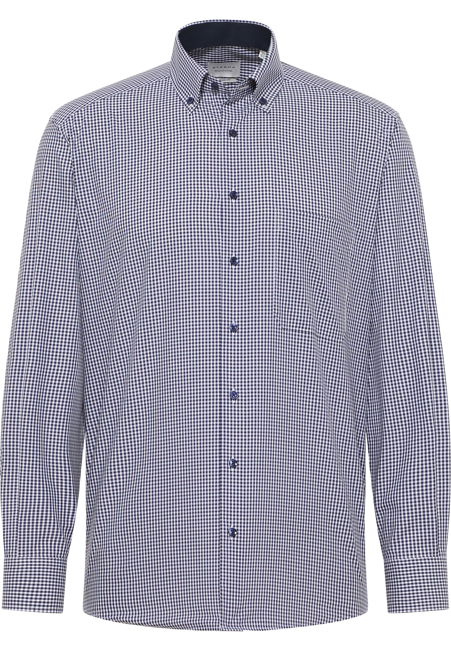 Eterna Langarmhemd »COMFORT FIT«, NON IRON (bügelfrei)