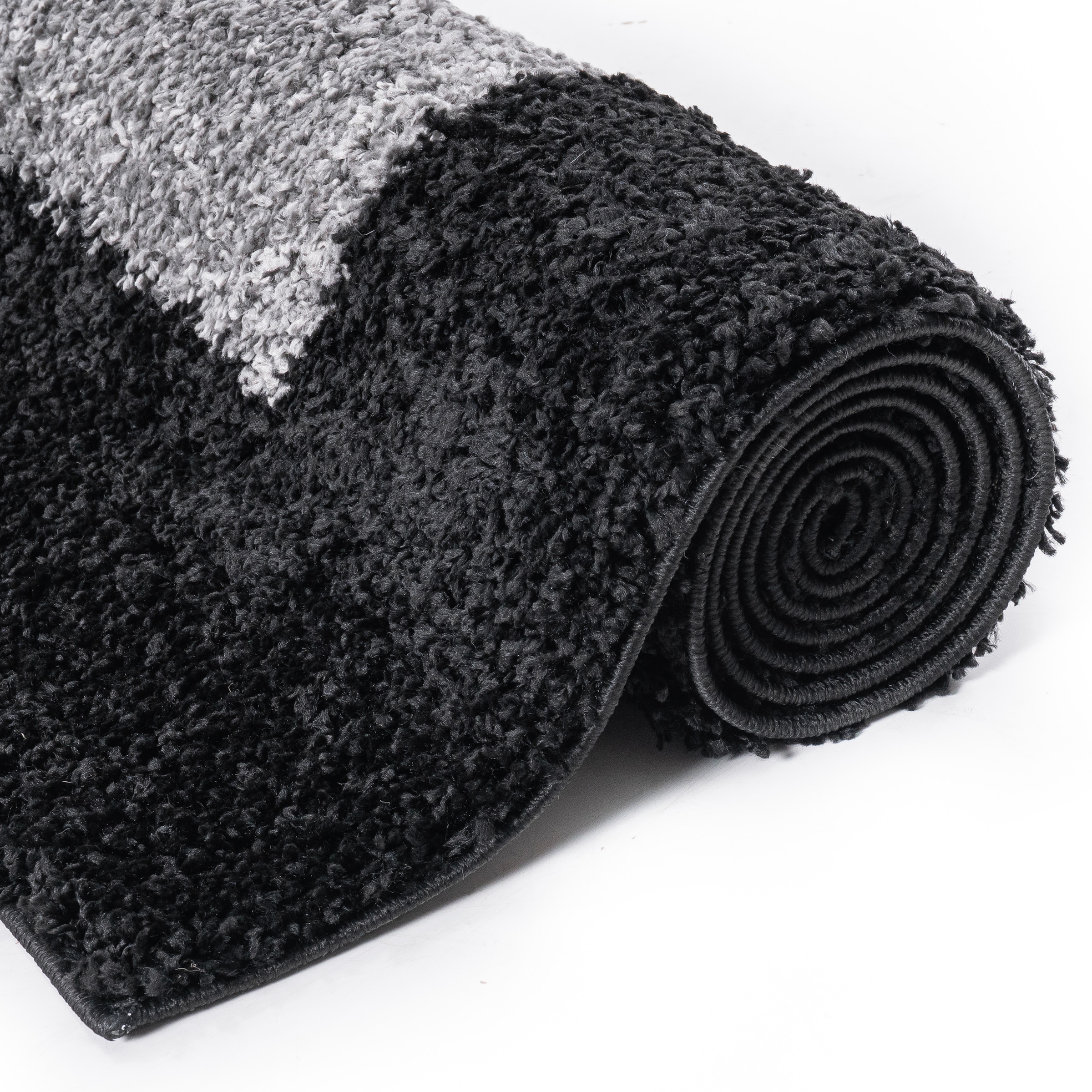 GOODproduct Hochflor-Teppich »Liams« rechteckig 30 mm Höhe mit Bordüre, besonders weich und kuschelig, Wohnzimmer, Schlafzimmer