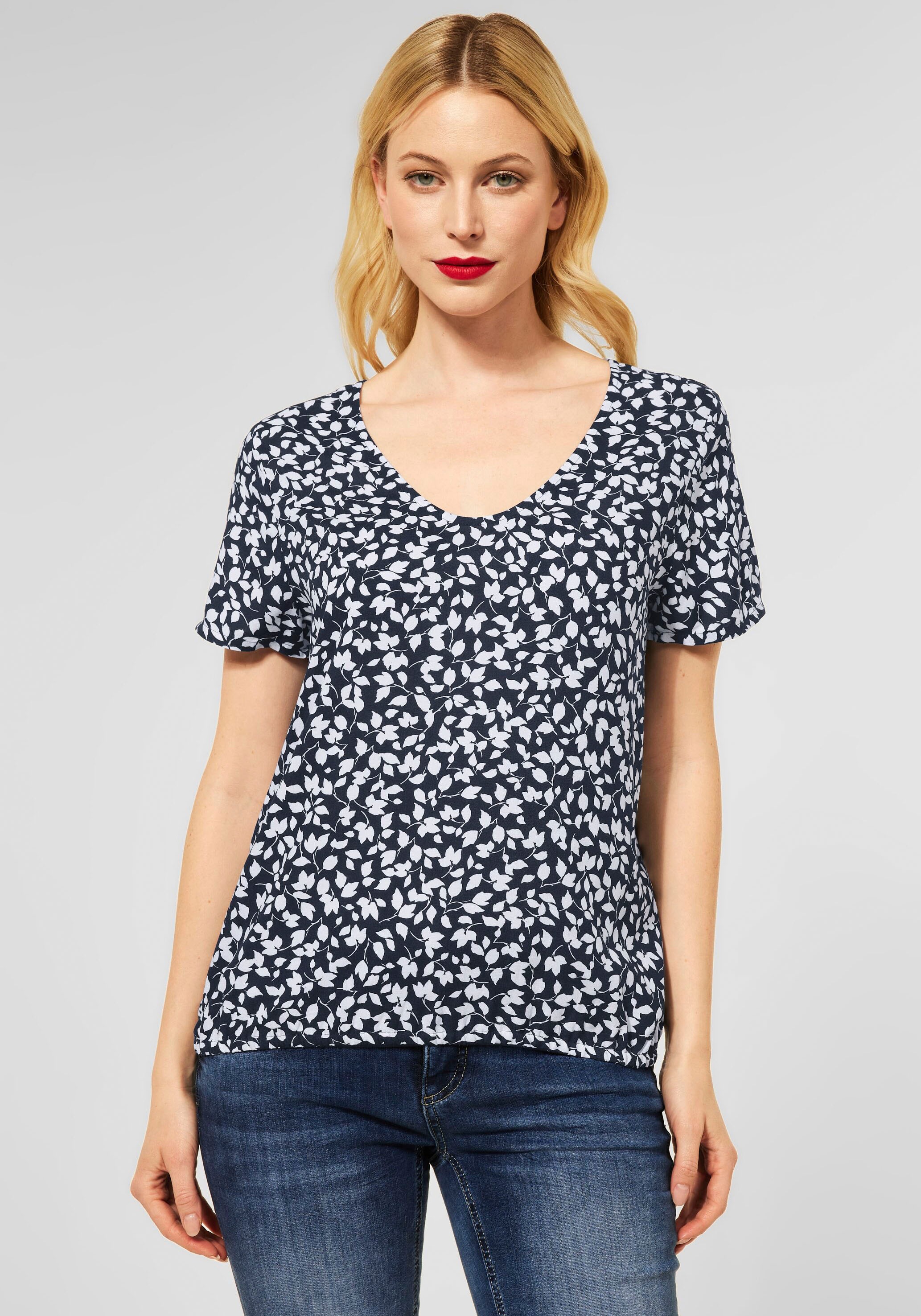 Image of STREET ONE Shirtbluse, mit modischem Print bei Ackermann Versand Schweiz