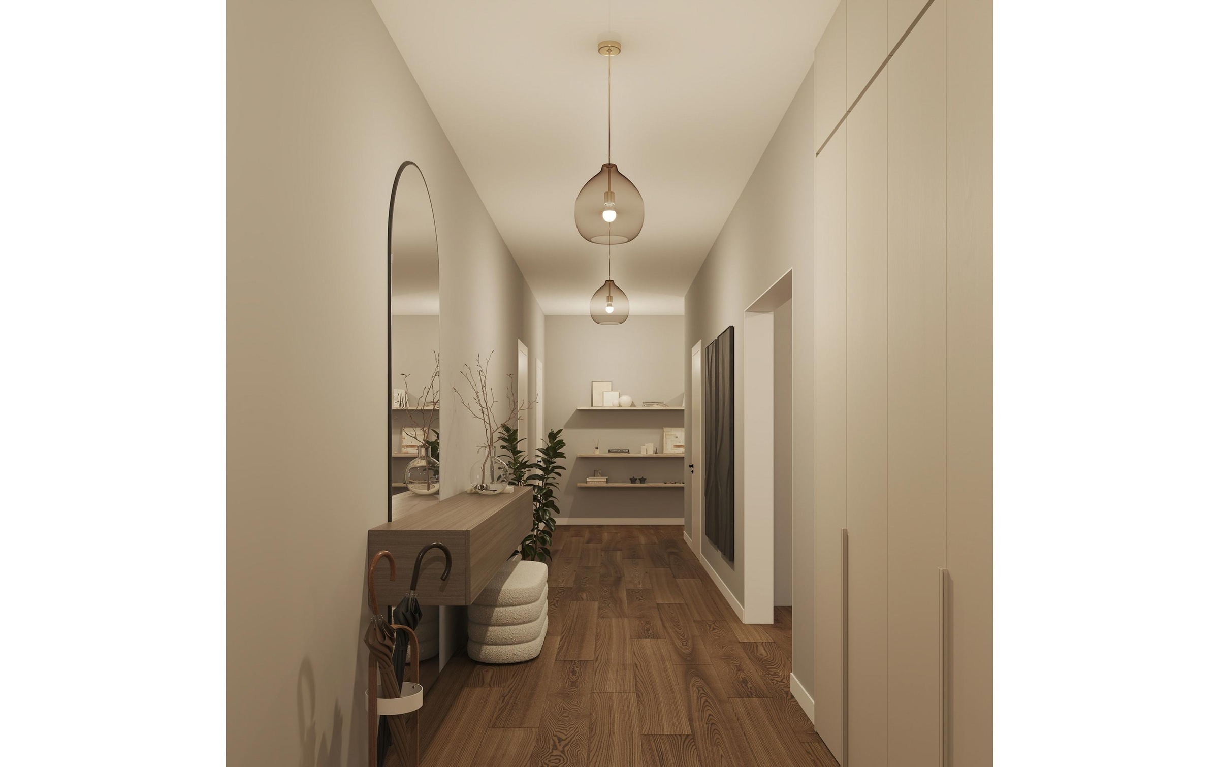   LED Deckenleuchte »LED-Panel Devote WCA slim ceiling RD M« Neutralweiss | RGB