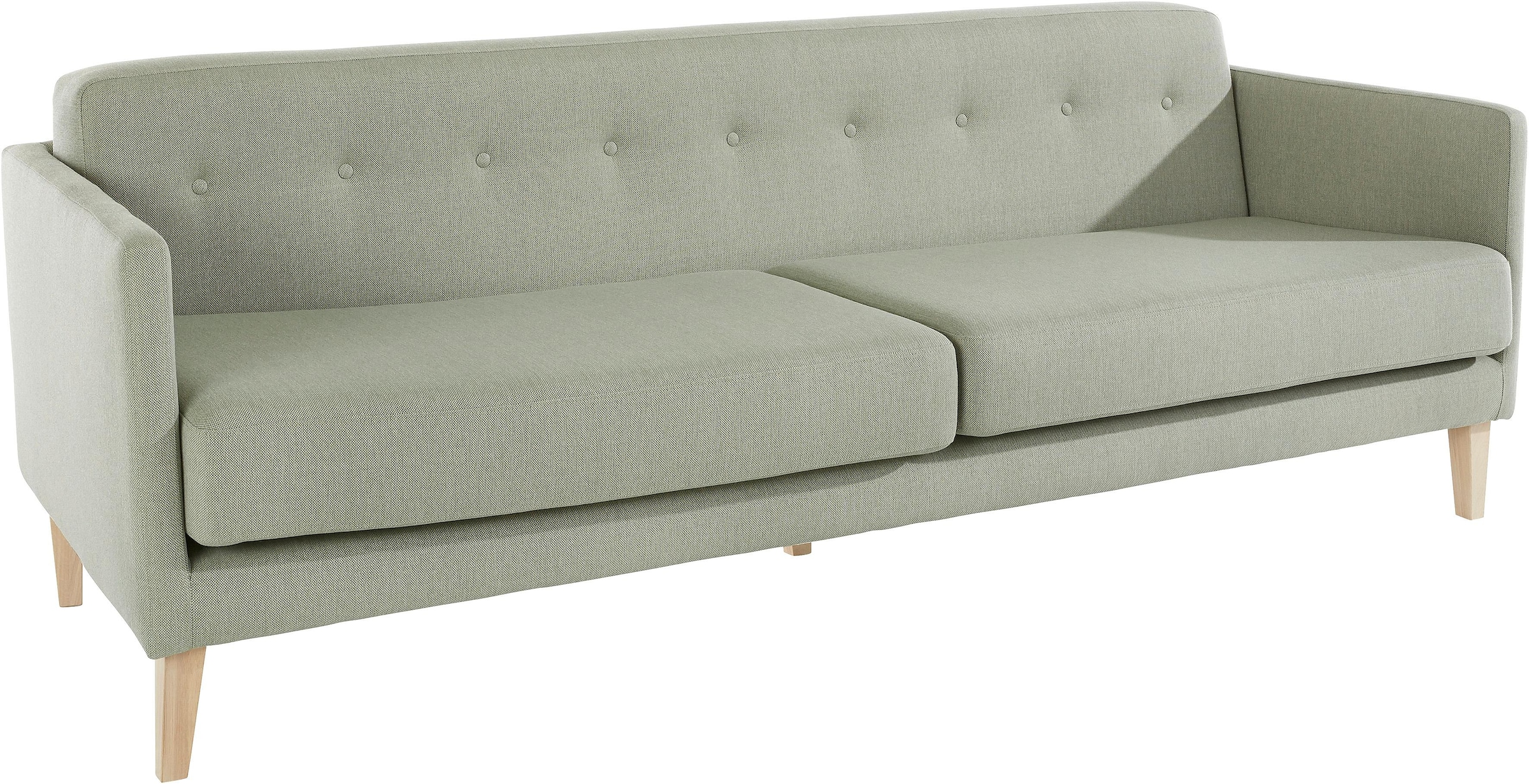 andas 3-Sitzer »Raadal« in skandinavischem Design, Knopfheftung, Design by Morten Georgsen