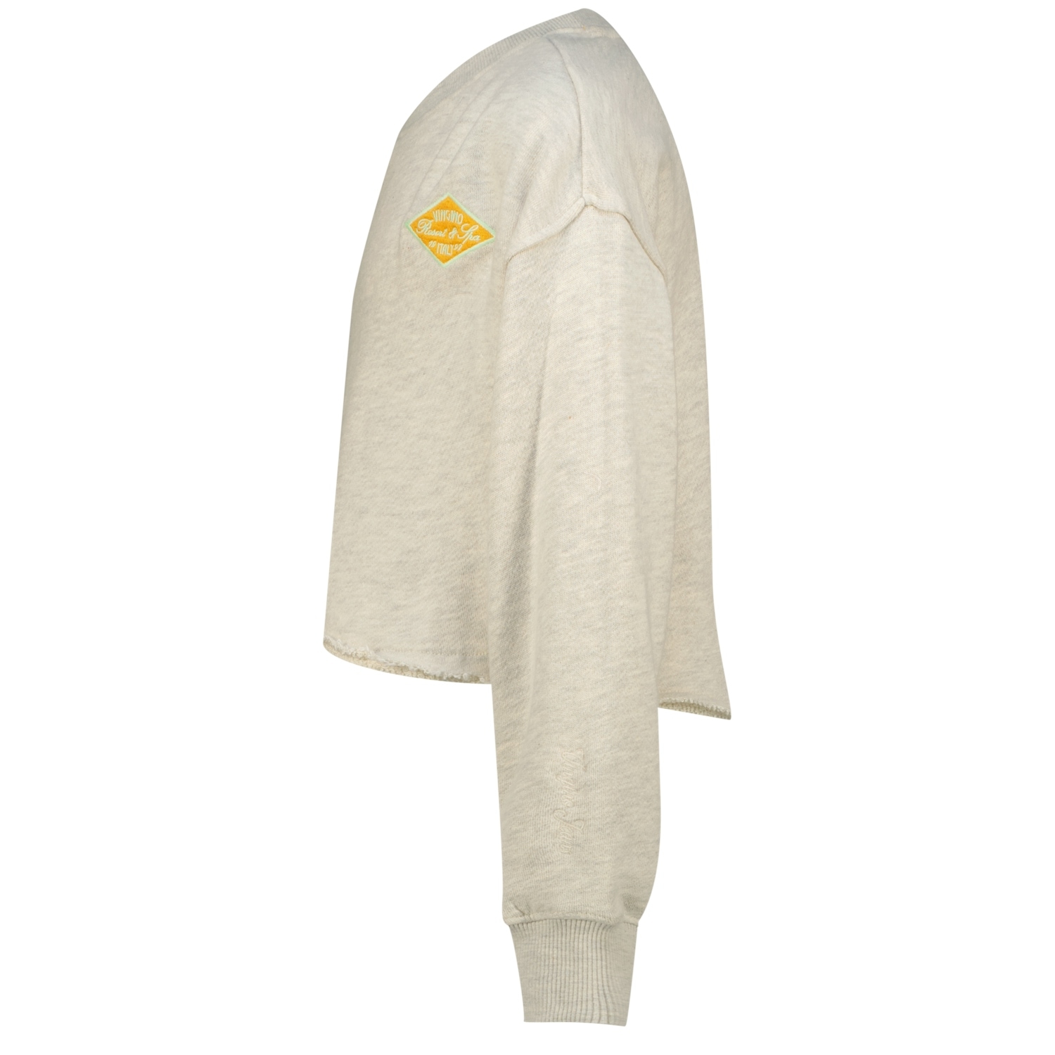 Vingino Pull , avec broderie badge logo, court, pour filles
