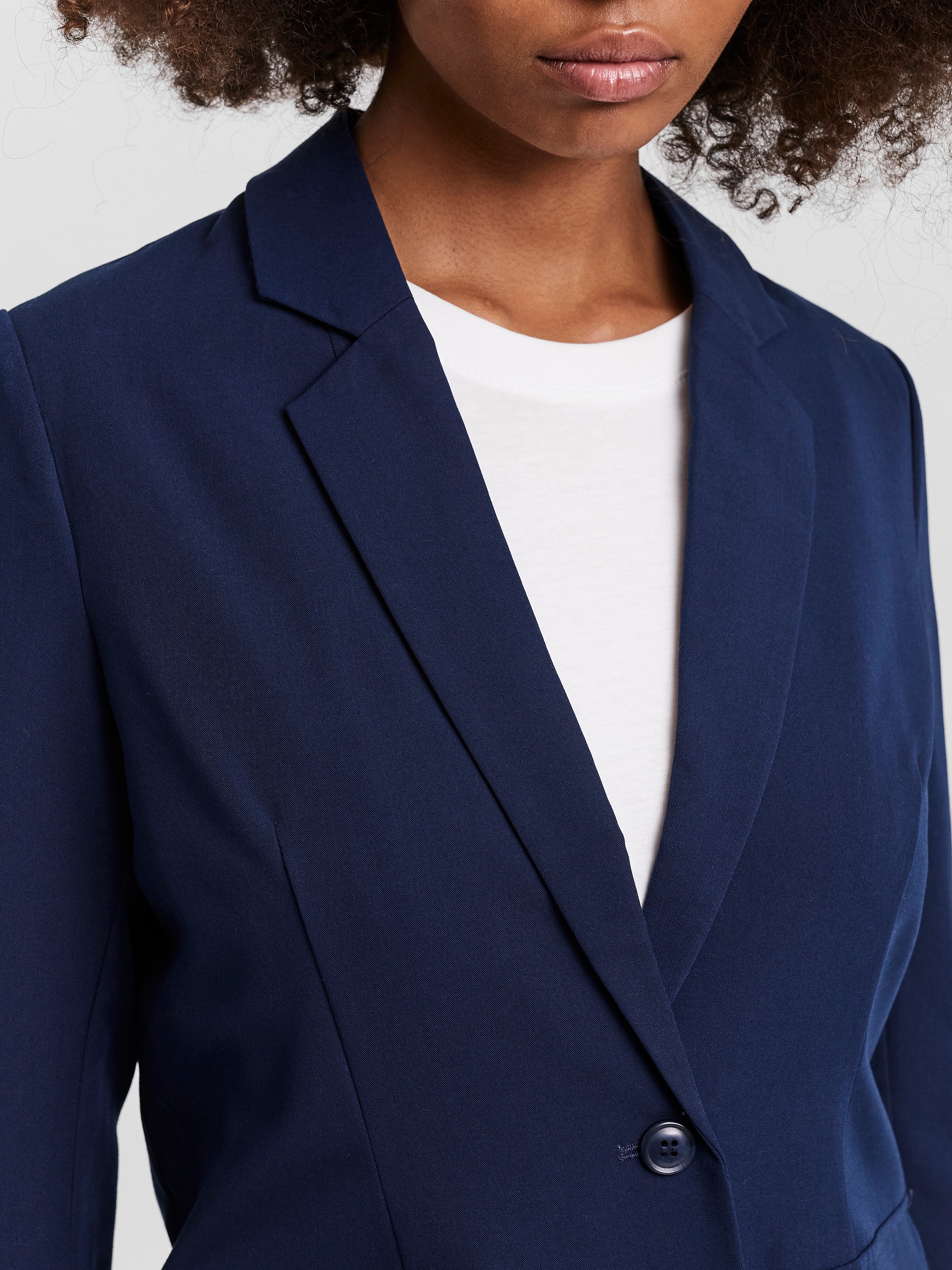 Vero Moda Blazer long »VMZELDA LS LOOSE BLAZER NOOS« forme décontractée, fermeture 1 bouton