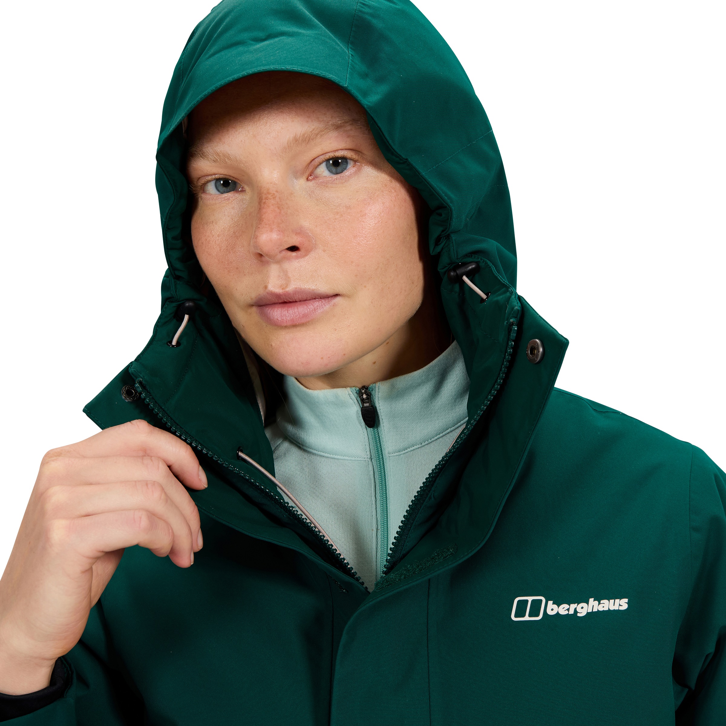 Berghaus Softshelljacke »W HINDERWICK JKT« mit praktischer Kapuze