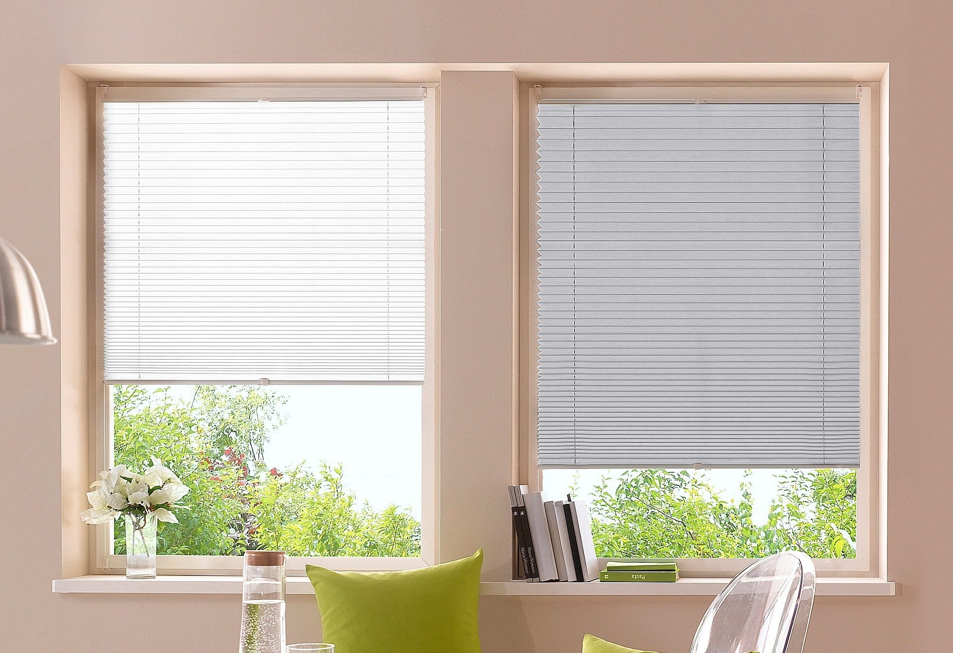 K-HOME Plissee »Siena«, Lichtschutz, energiesparend, ohne Bohren