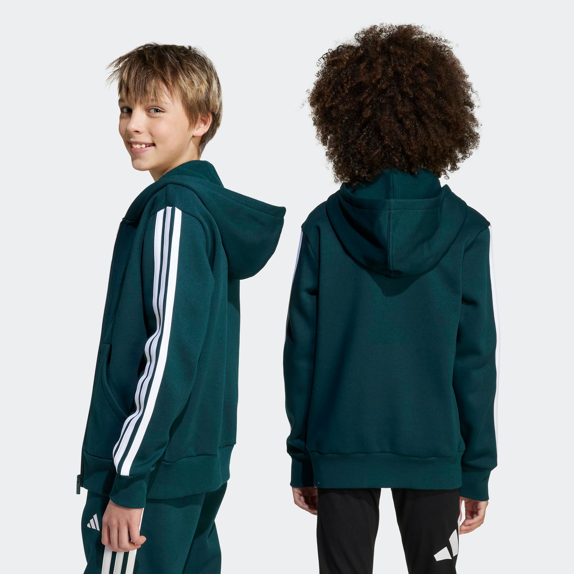 adidas Sportswear Kapuzensweatshirt »J 3S FL FZ HD«