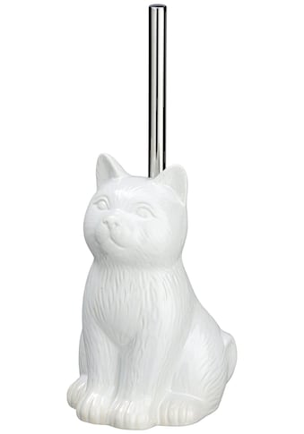 WC-Garnitur »Cat Weiss«, 1 St., aus Keramik