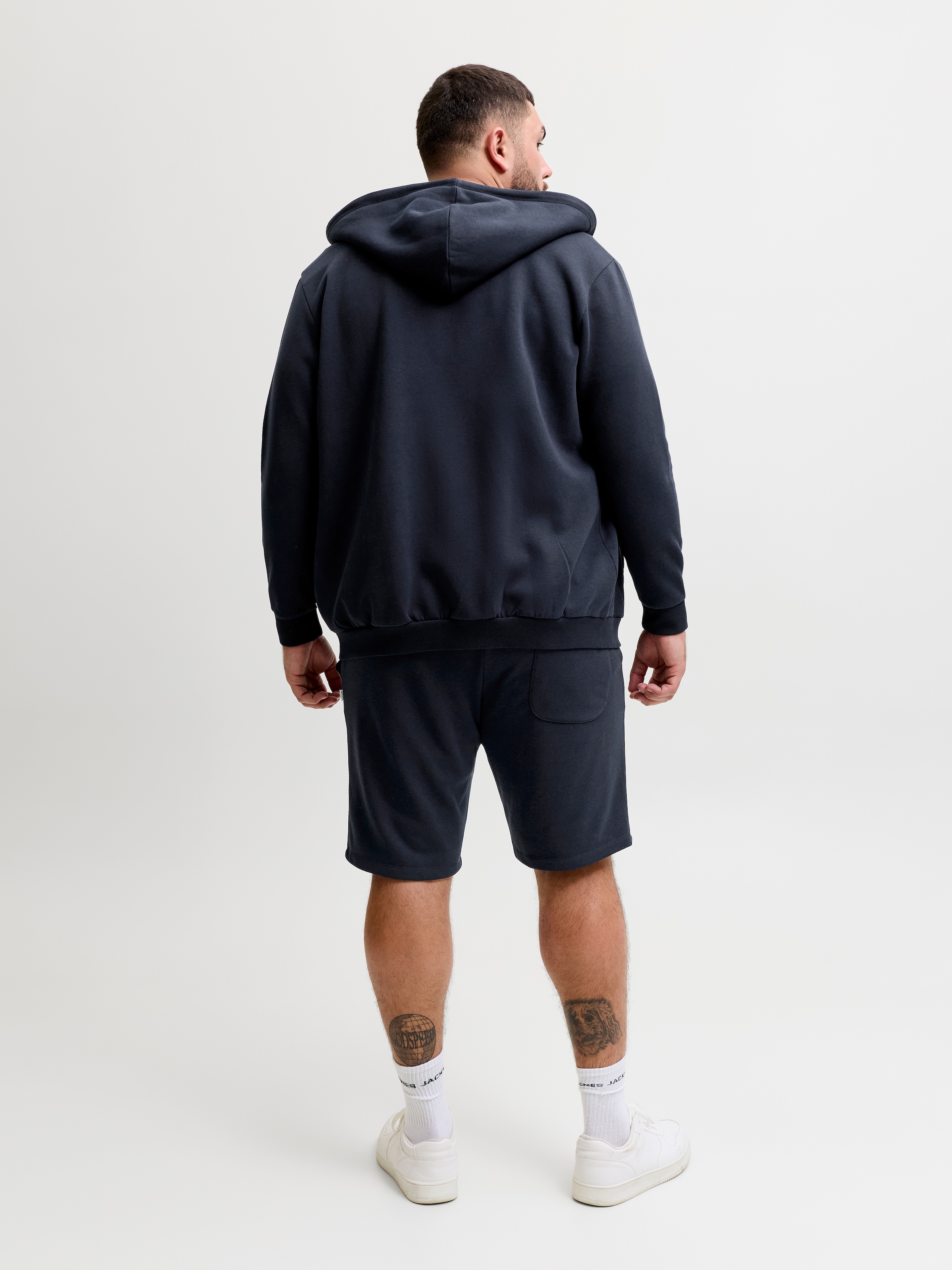 Jack & Jones PlusSize Sweatshorts »JPSTGORDON BRADLEY SWEAT SHORTS MI PLS«  mélange de matériaux, coupe normale