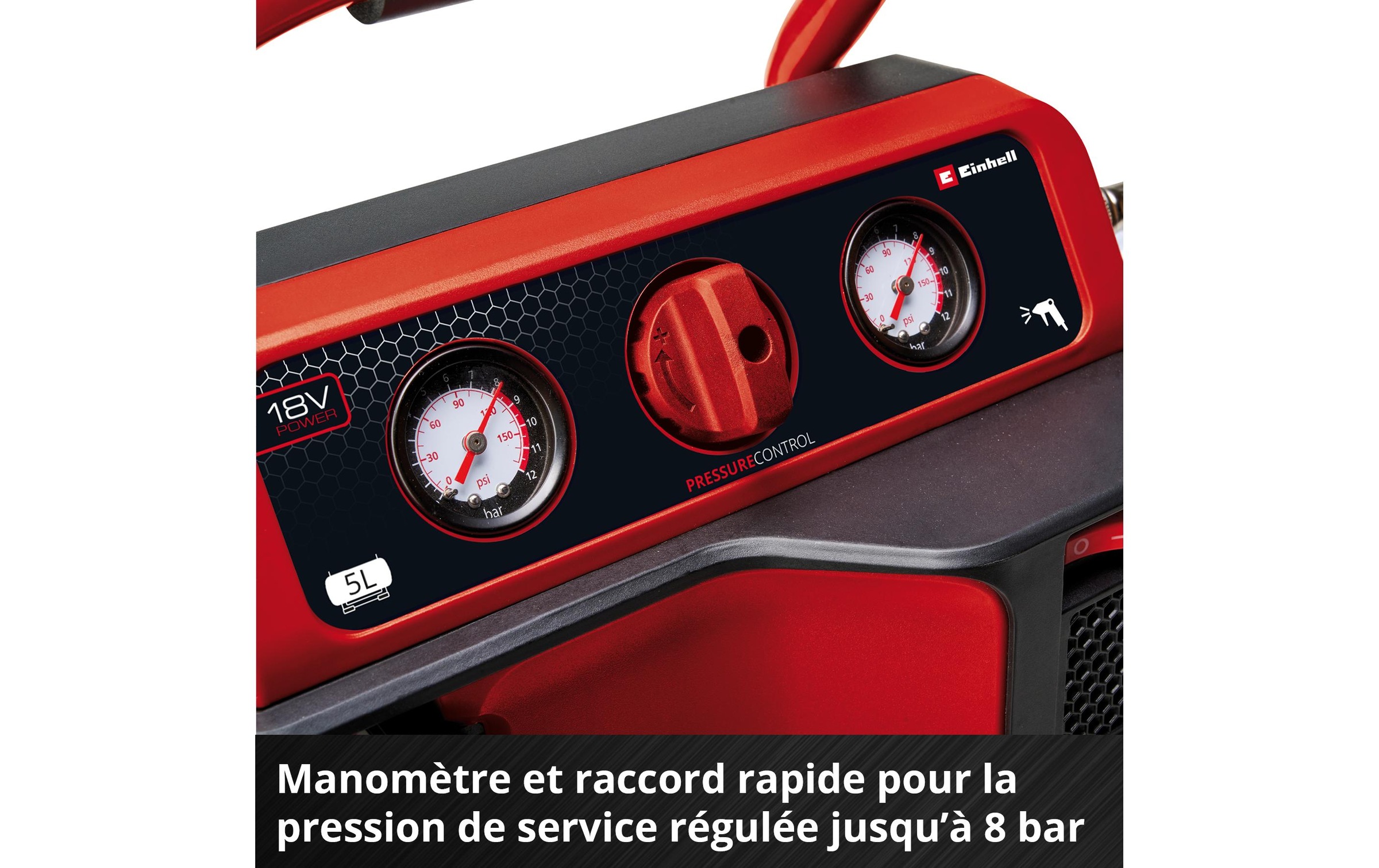 Einhell Akku-Handkompressor »TE-AC 18/75 Li Set EX CH«