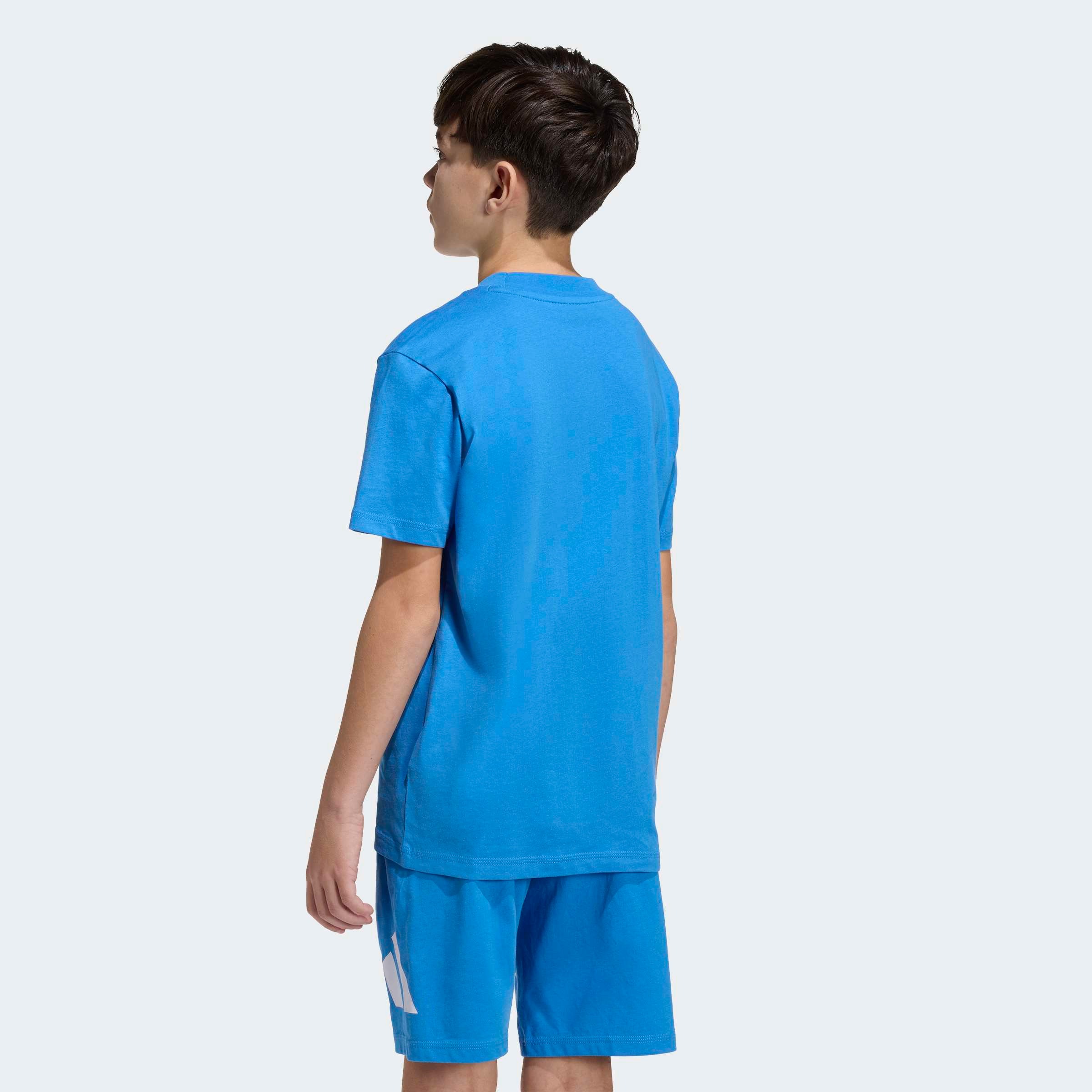 adidas Sportswear T-shirt »ESSENTIALS KIDS« pour enfants et adolescents, avec encolure ronde, en 100 % coton