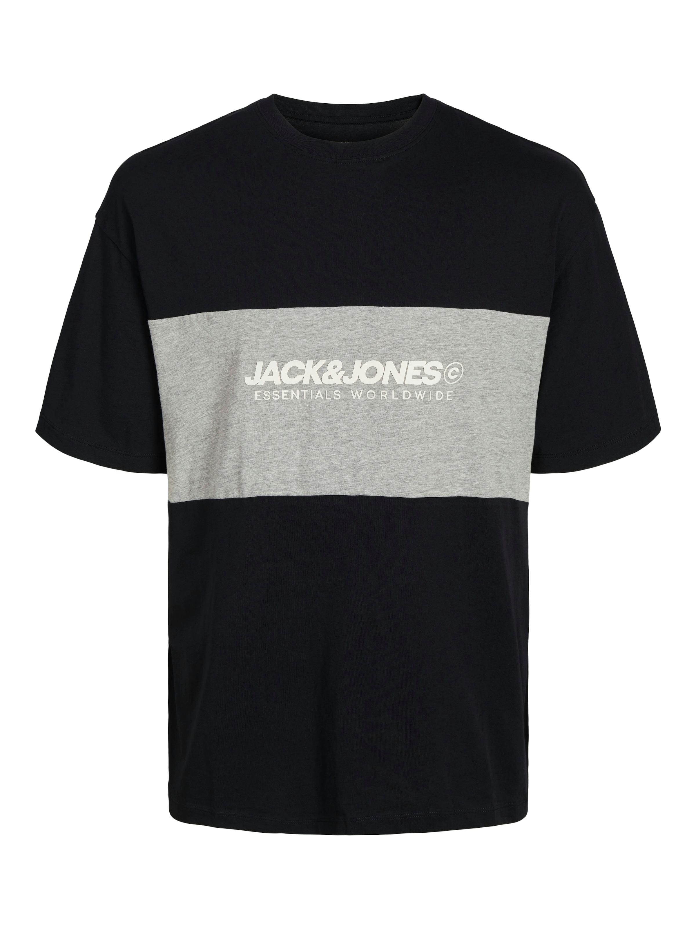 Jack & Jones Shirt à col rond »JJELEGACY BLOCKING TEE SS O-NECK NOOS«