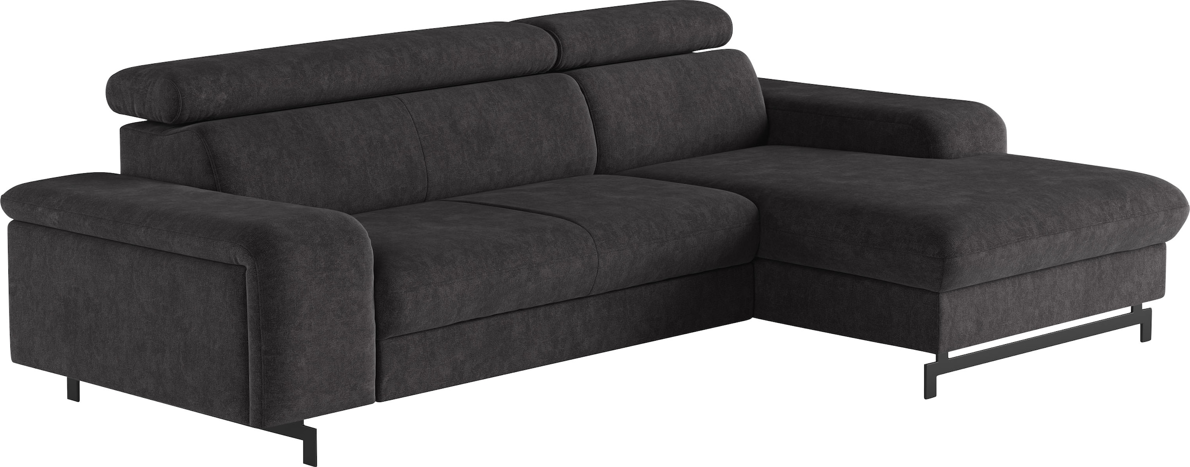 COTTA Ecksofa »Emma L-Form«, mit Kopfteilverstellung, wahlweise mit Bettfunktion & Bettkasten