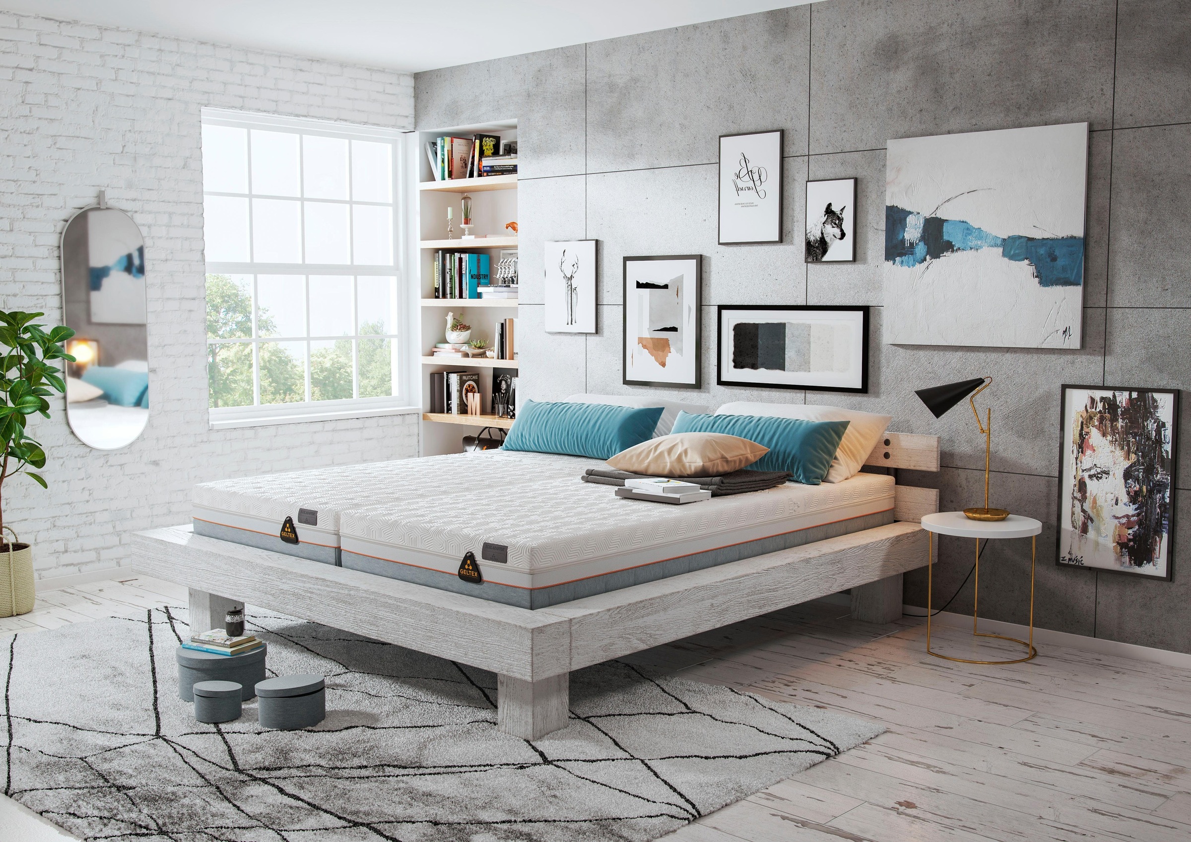Image of Schlaraffia Gelschaummatratze »Matratze GELTEX® Quantum Touch 240 mit klimaregulierenden Eigenschaften und waschbarem Matratzenbezug, in diversen Grössen erhältlich«, 24 cm cm hoch, Raumgewicht: 45 kg/m³, (1 St.), 90 Nächte Probeschlafen!* bei Ackermann V