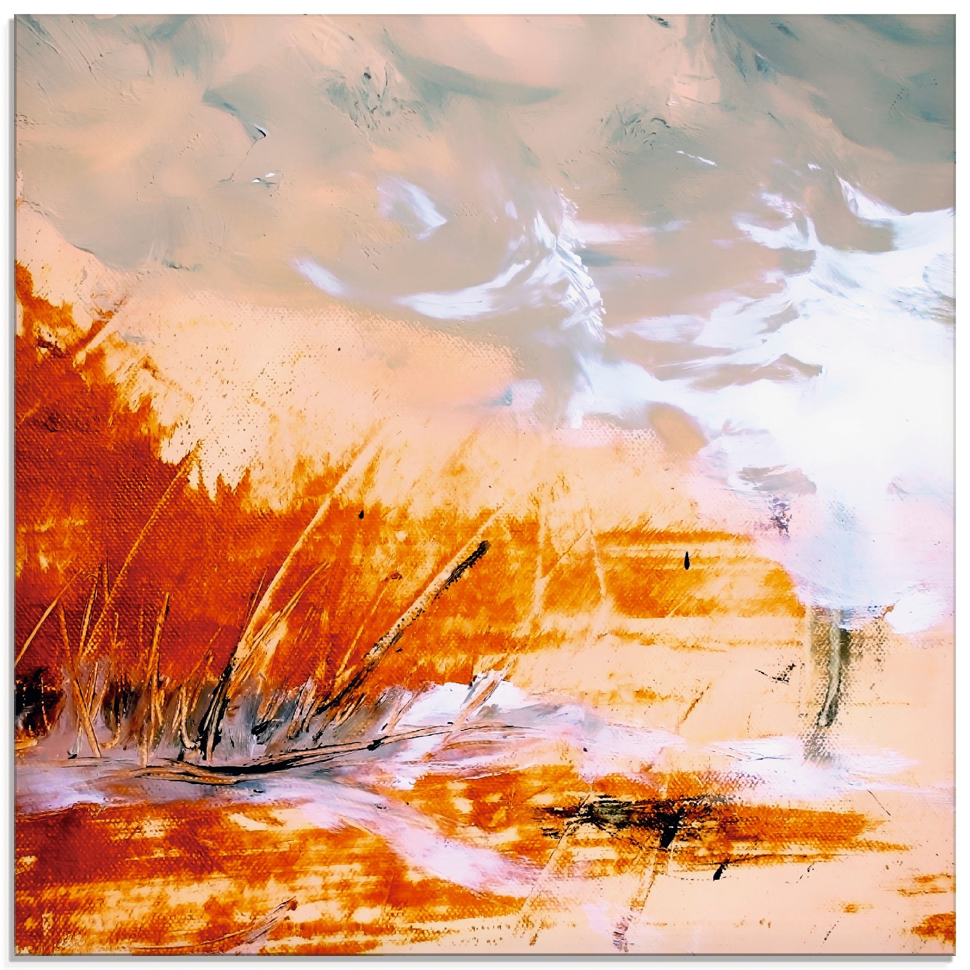 Image of Artland Glasbild »Wolkig«, Küste, (1 St.) bei Ackermann Versand Schweiz