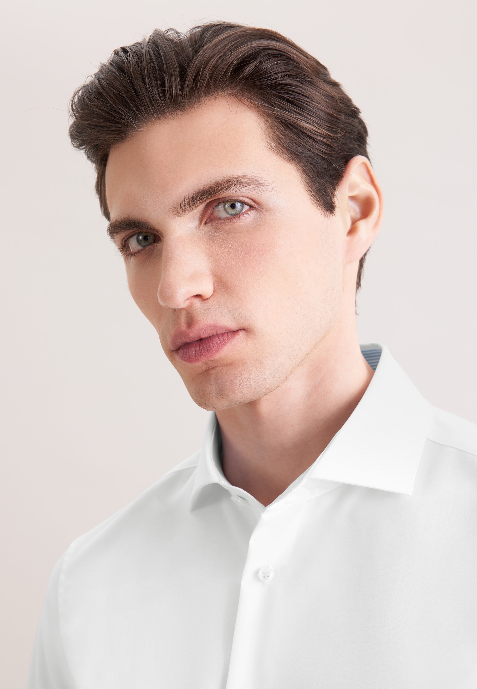 seidensticker Chemise d'affaires »Schwarze Rose« Slim 1/1 Kentkragen Uni