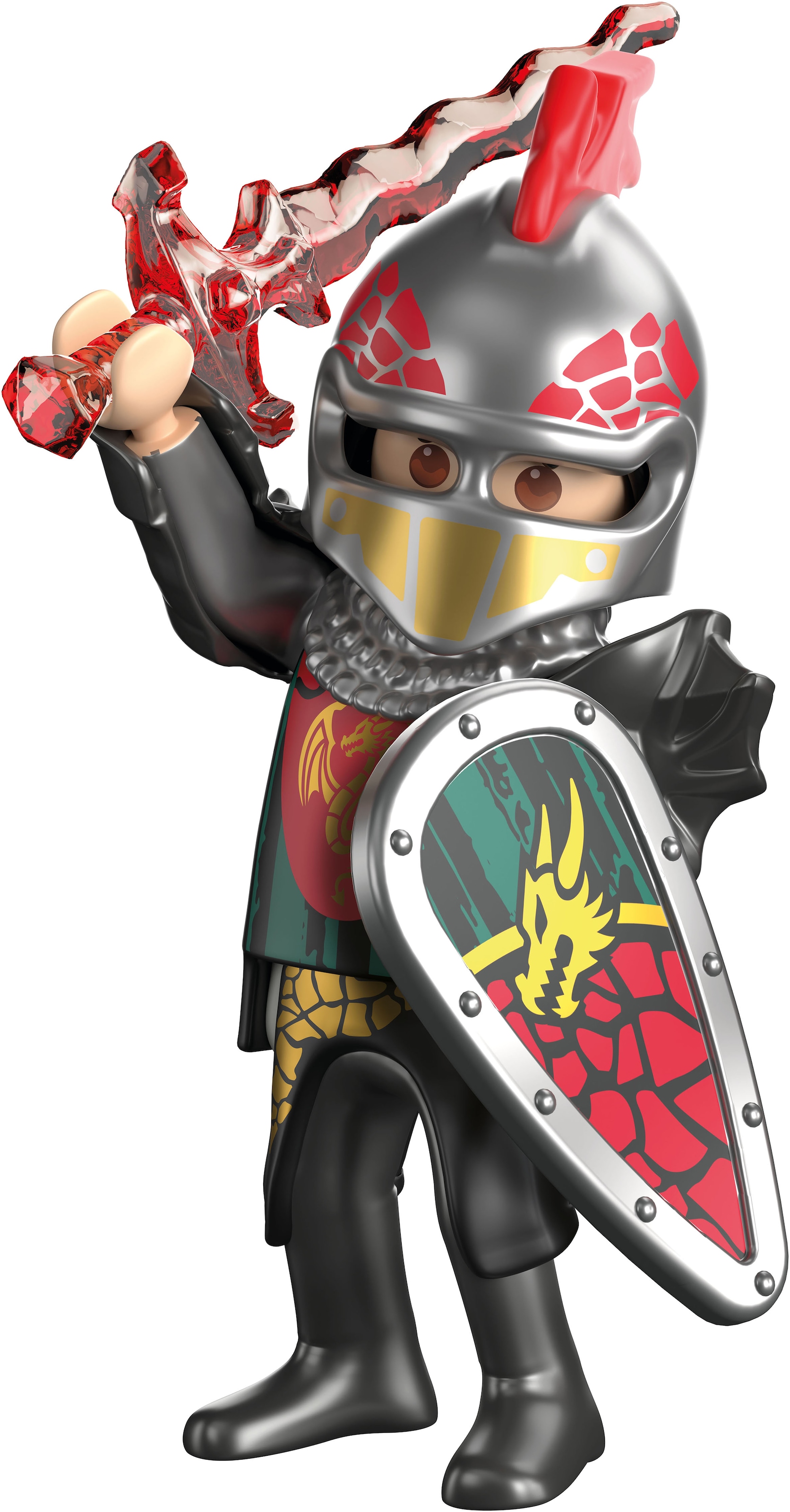 Playmobil® Jeu de construction »Drachenritterturm (72113), Knights« fabriqué en Europe