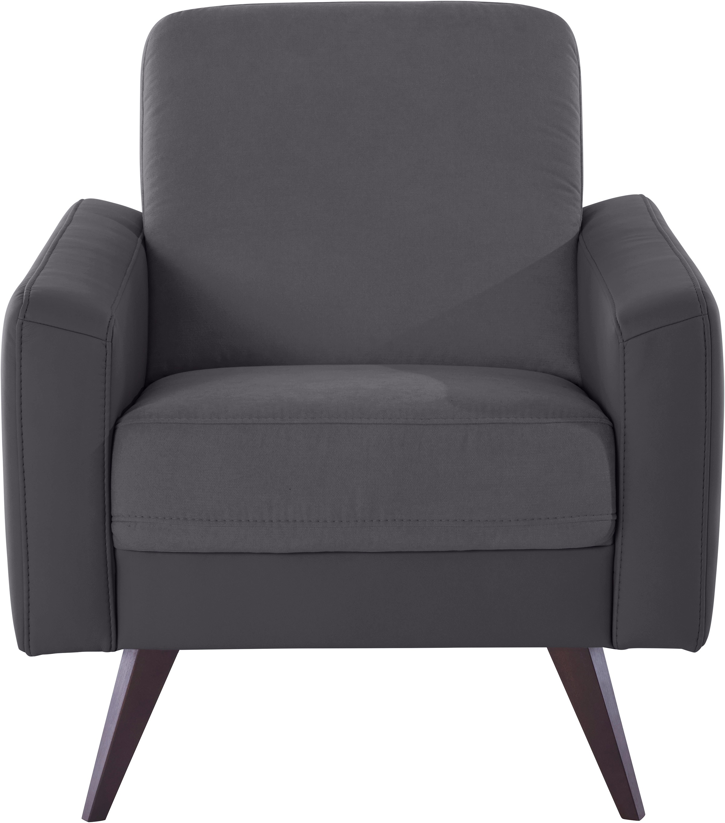 exxpo - sofa fashion Fauteuil »Samso, Loungesessel mit tollem Sitzkomfort« Komfortsitzhöhe 49cm