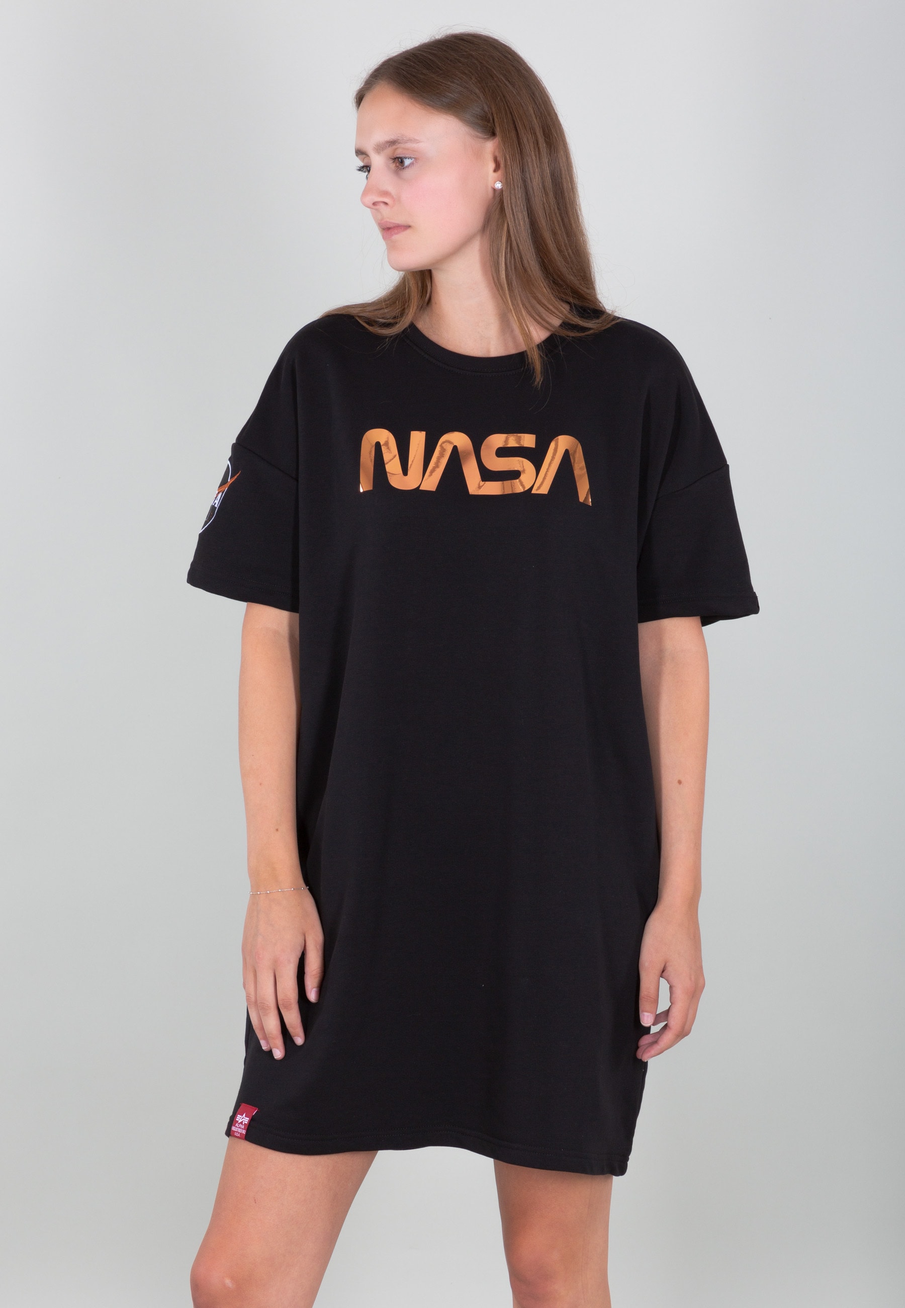 Alpha Industries T-Shirt »ALPHA INDUSTRIES Women - T-Shirts NASA Long T OS Wmn«