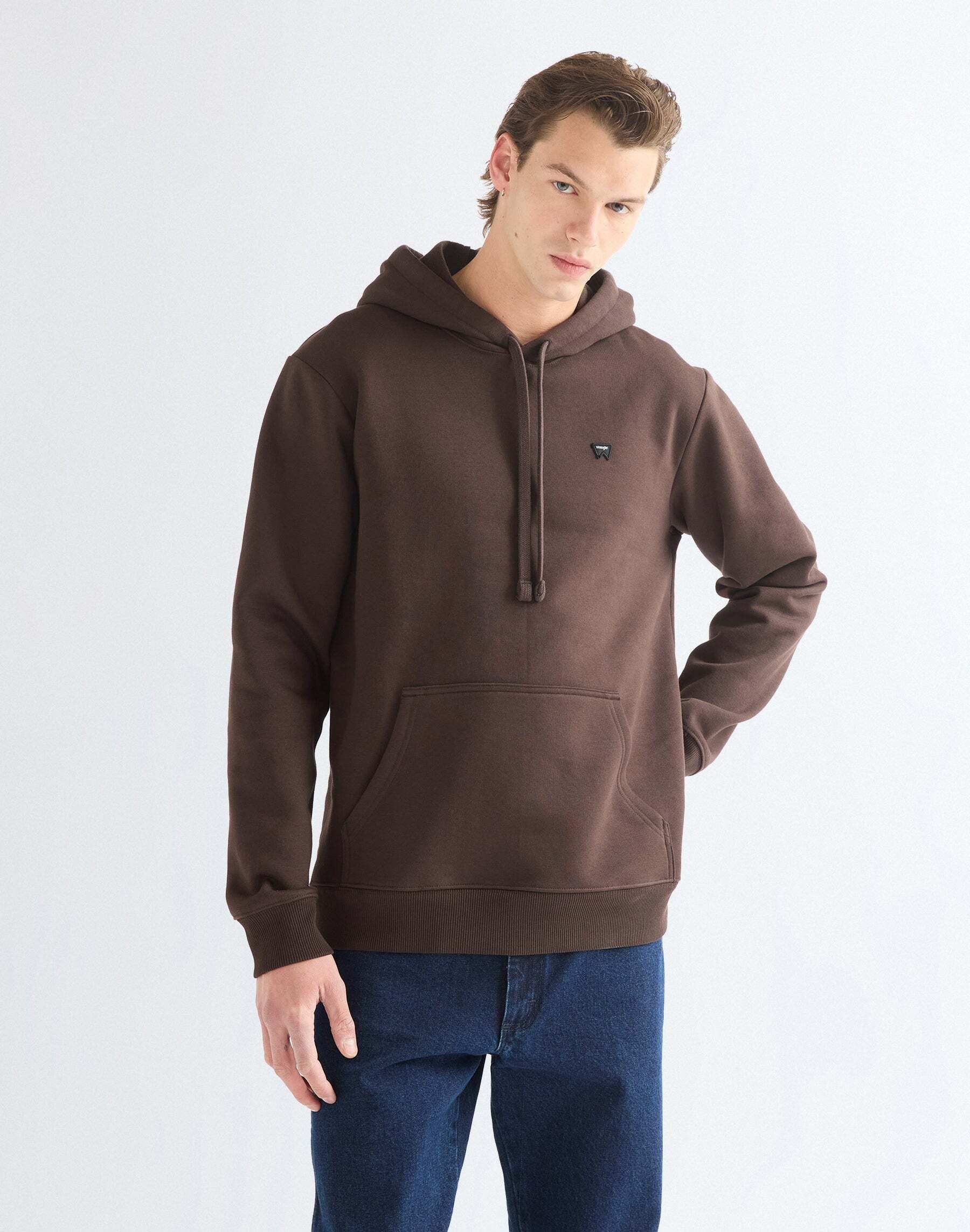 Image of Wrangler Kapuzenpullover "WRANGLER Kapuzenpullover Sign Off"