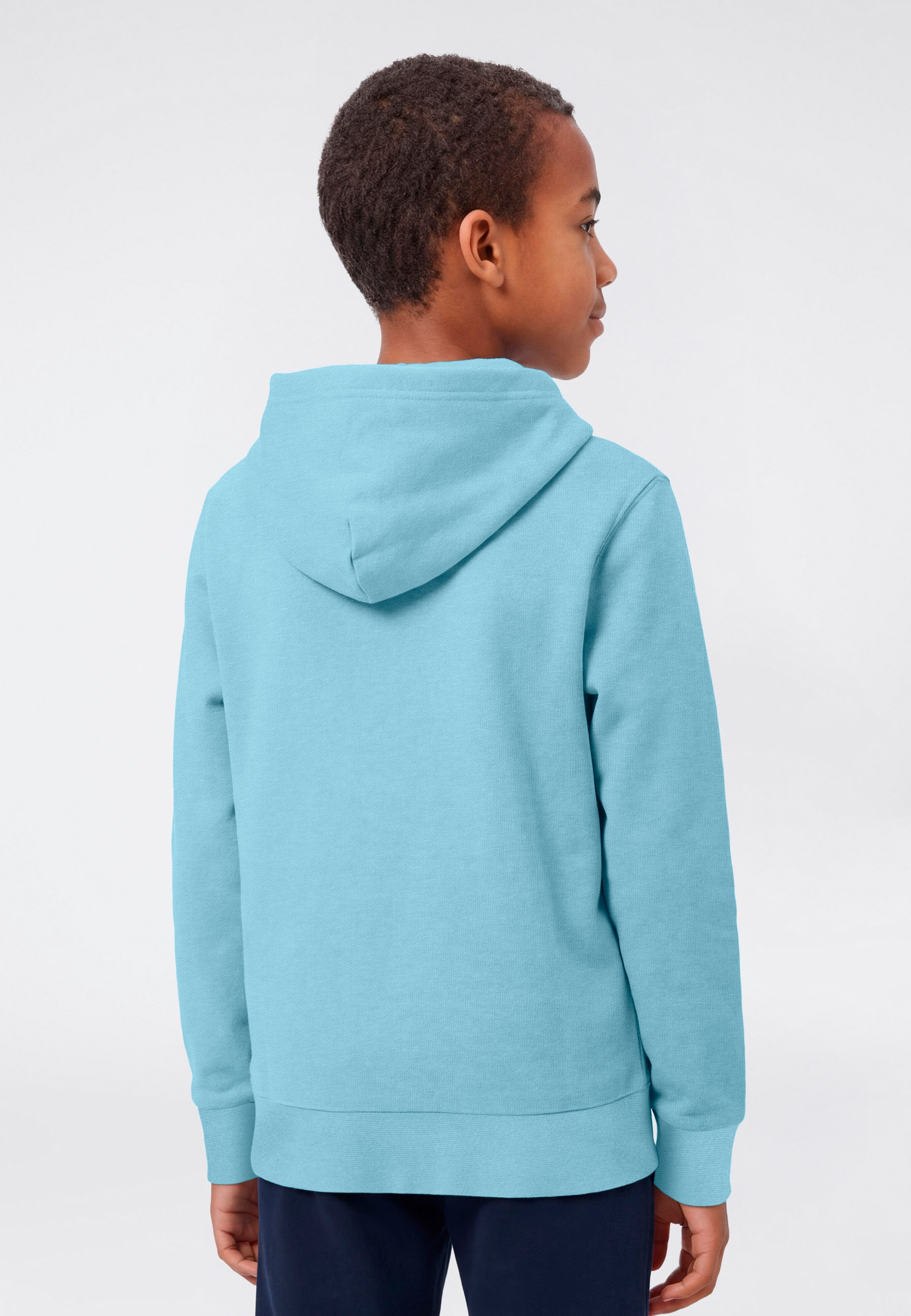 Champion Kapuzensweatshirt »ICONS TONAL Hoodie with Large Logo«, mit Kapuze, Langarm, aus Baumwolle und Polyester, gerader Abschluss
