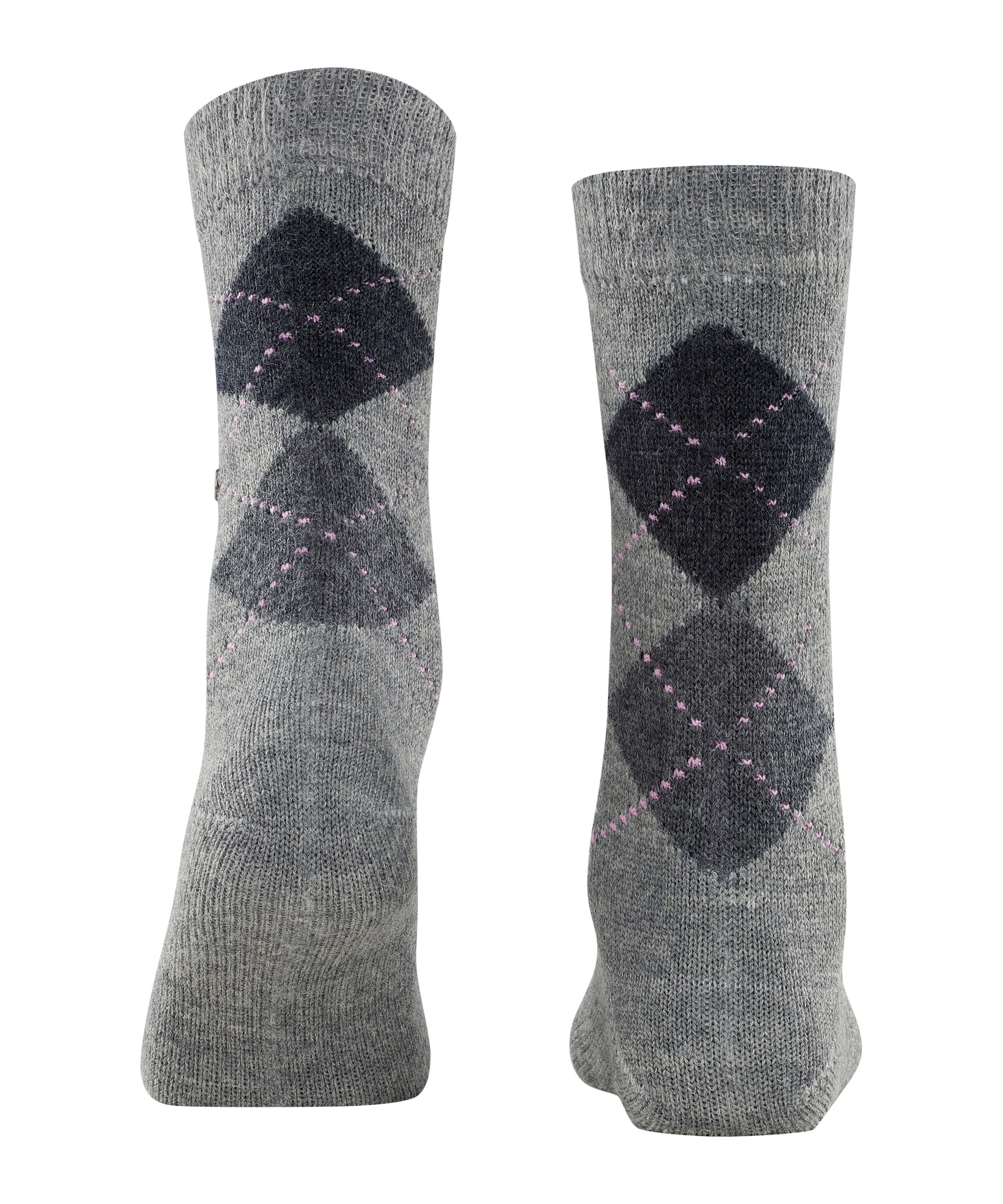 Burlington Chaussettes »Whitby« taille unique 36-41, motif argyle, toucher doux