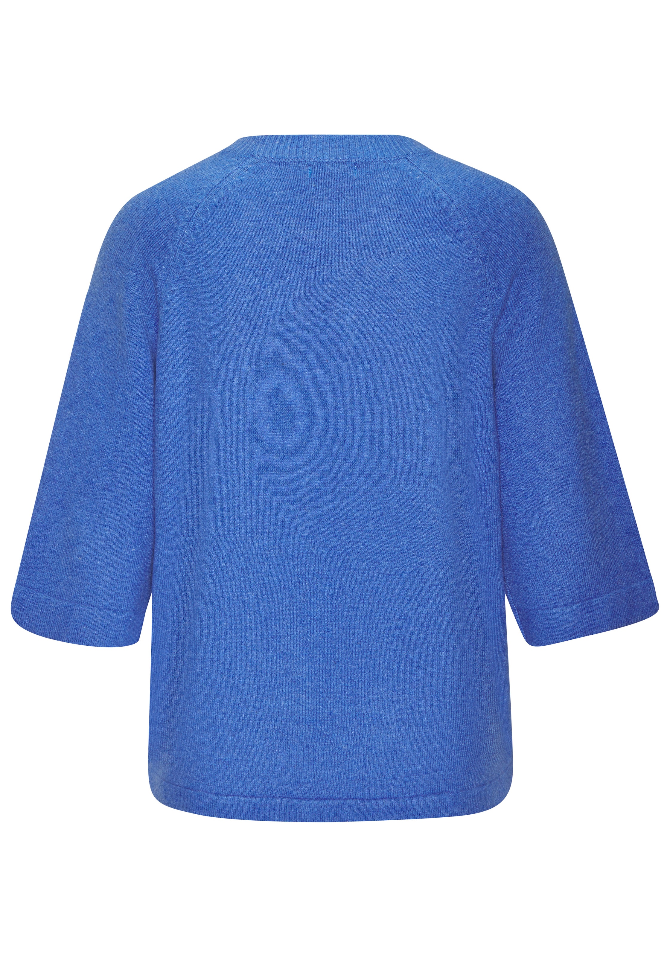 Vivance Pull à manches courtes mit weiten Ärmeln, lockere Passform, Strickpullover, Basic, casual
