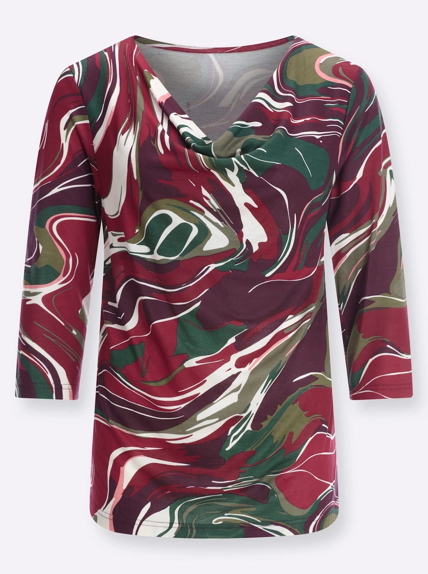 Classic Basics Wasserfallshirt »Wasserfallshirt«, (1 tlg.)
