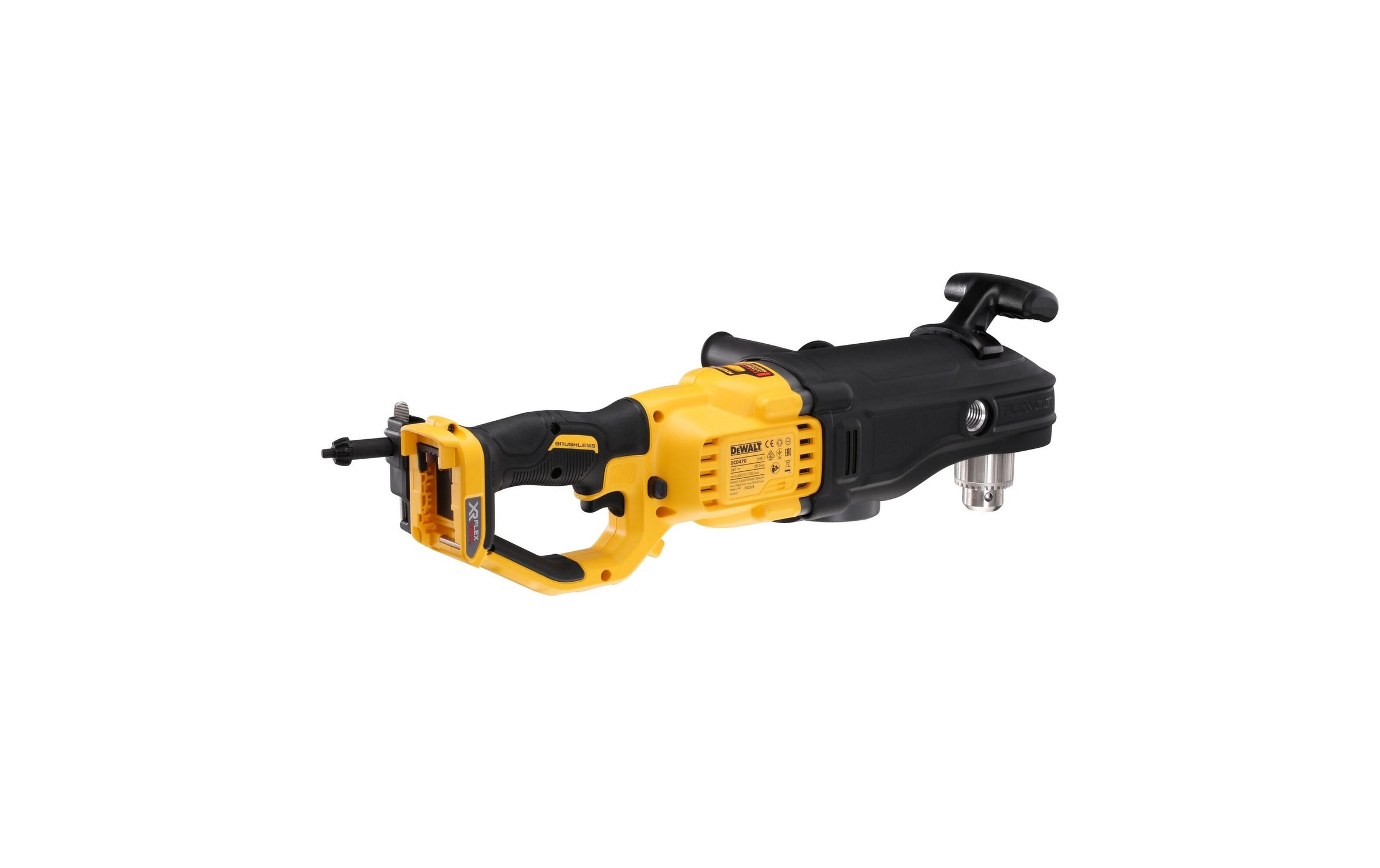 DeWalt Akku-Winkelbohrmaschine »DeWalt FlexVolt Akku-Winkelbohrmaschine 54V«