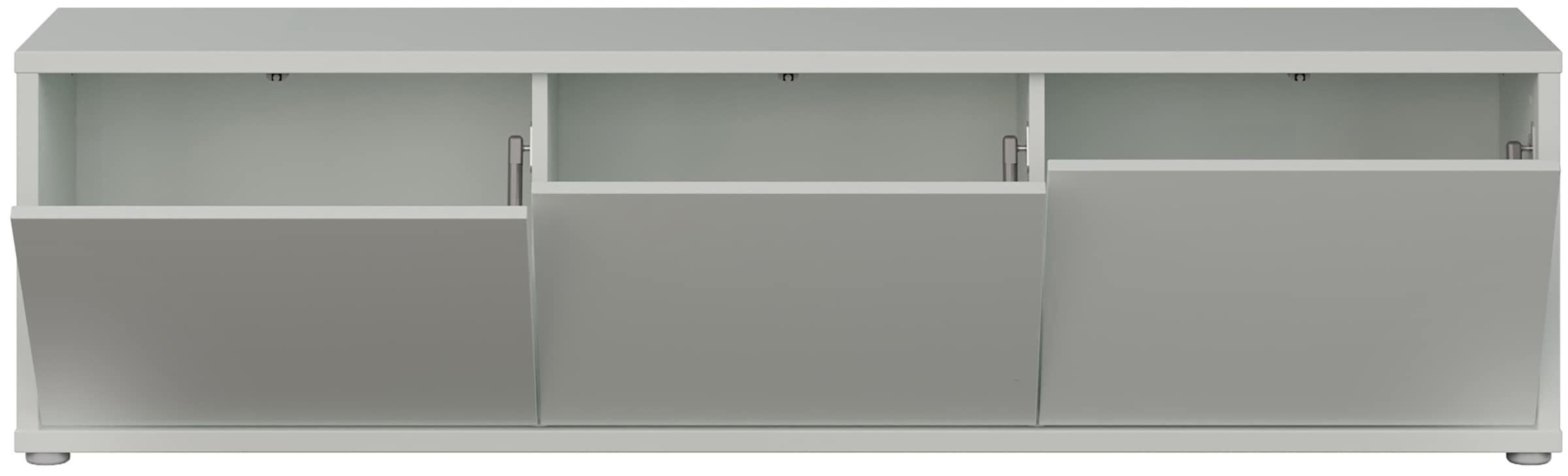 FORTE Table basse »Alice Springs, TV-Board, viel Stauraum, grosse Türen zum Aufklappen« L/H/P 154,2/41,5/34,9 cm Portes pliantes