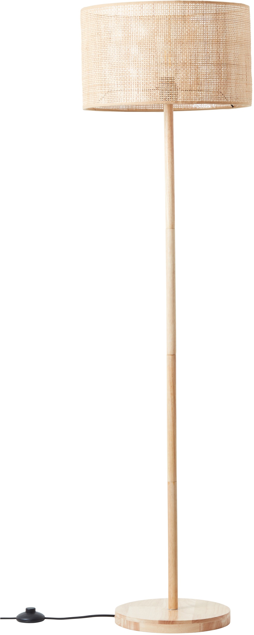 Image of Home affaire Stehlampe »Lianna«, E27, 1 St., E27, max. 40W, nachhaltig, Rattangeflecht bei Ackermann Versand Schweiz