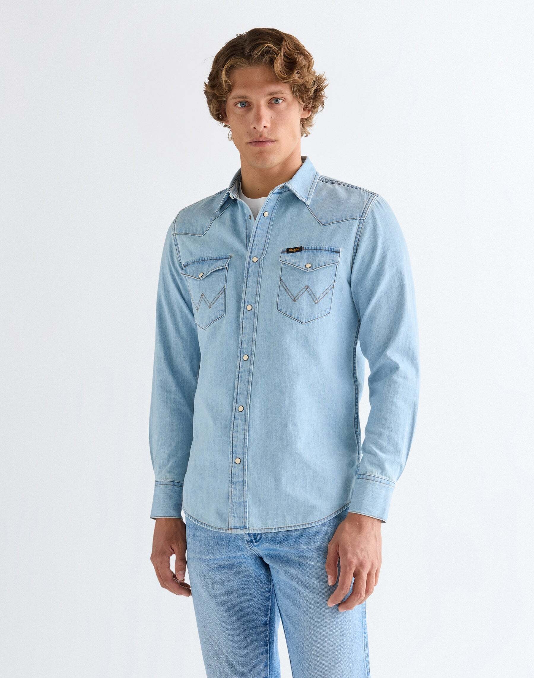 Wrangler Jeanshemd »WRANGLER Jeanshemd Western«