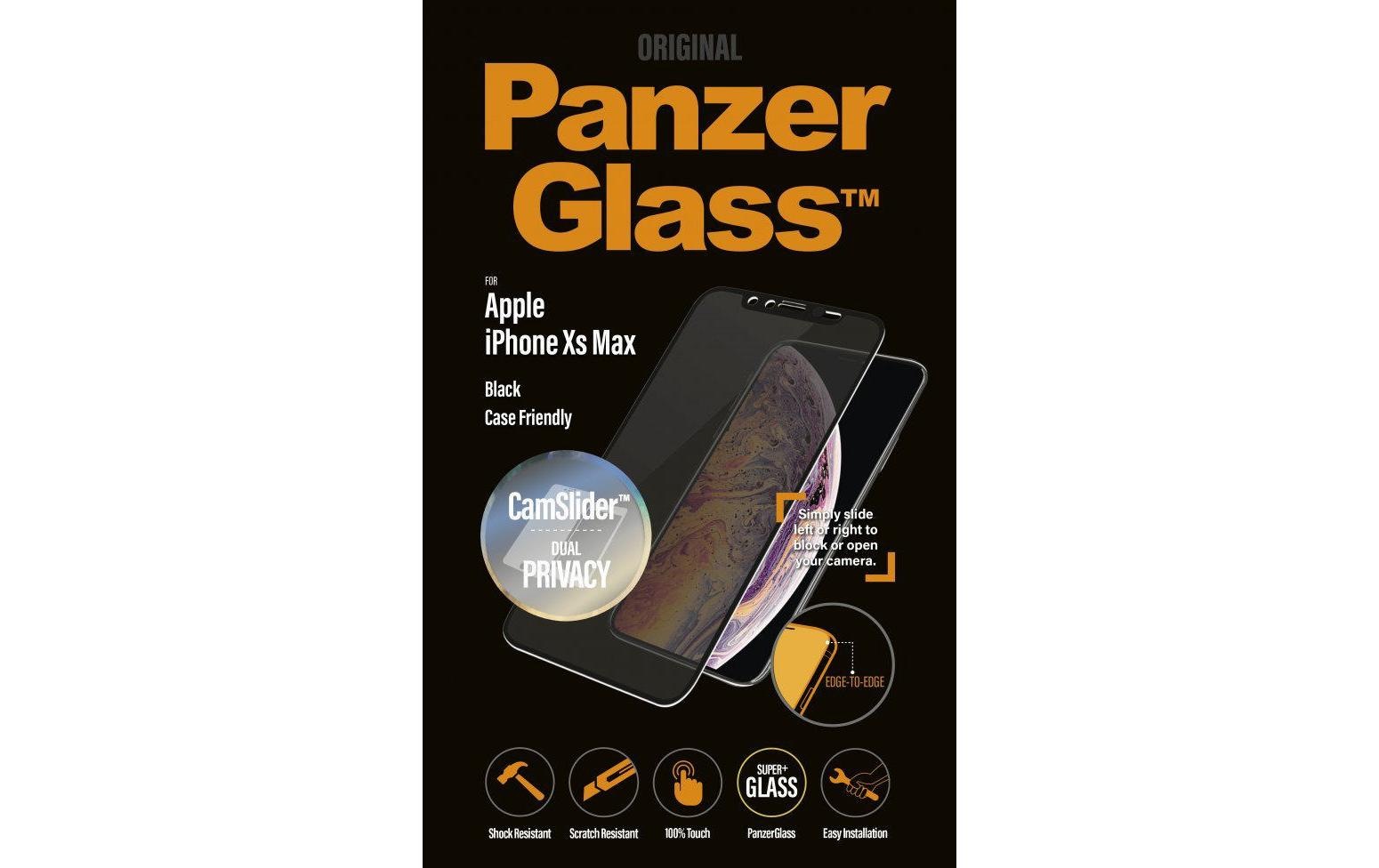 Image of PanzerGlass Displayschutzglas »Dual«, für iPhone XS Max, (1 St.) bei Ackermann Versand Schweiz