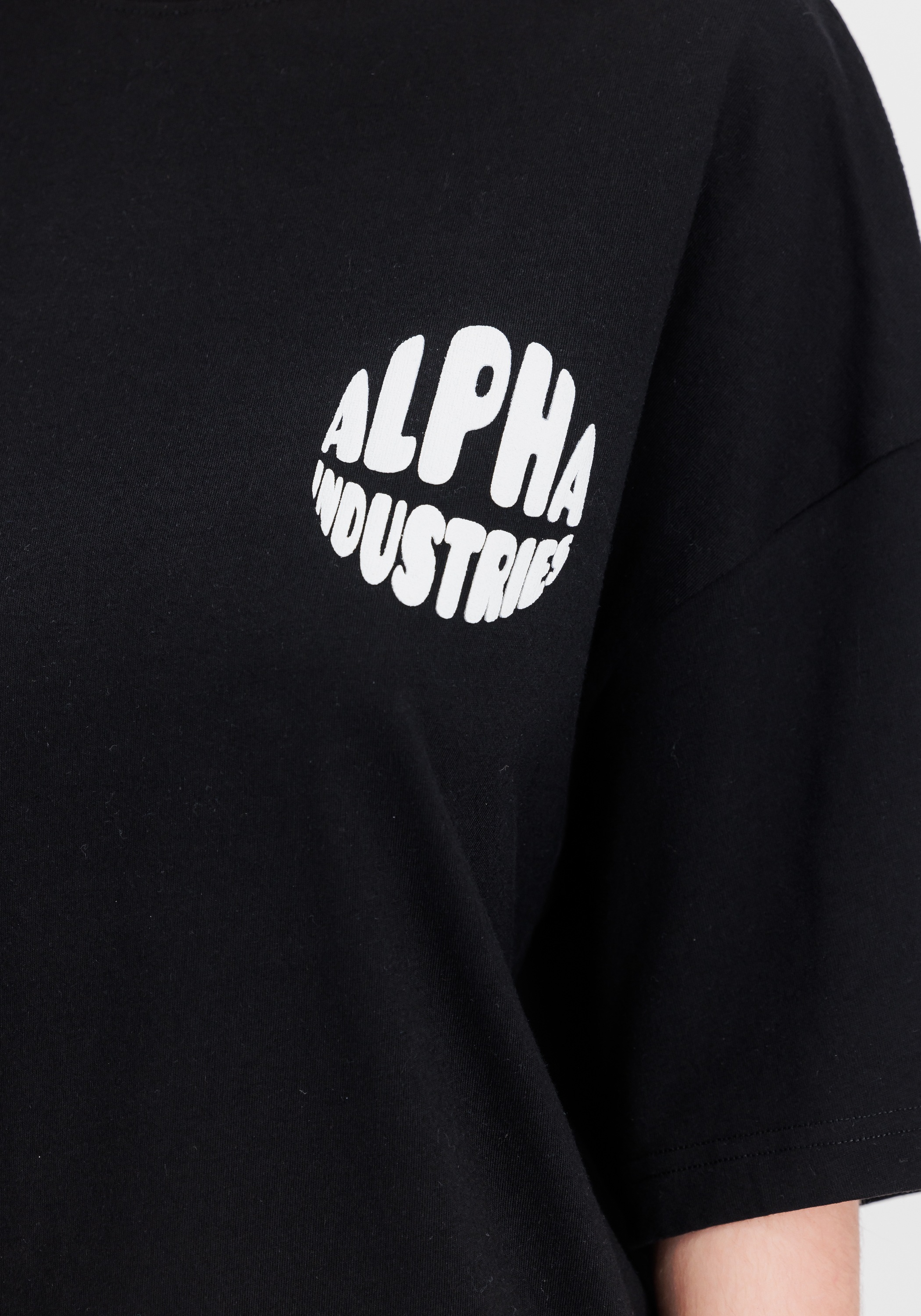 Alpha Industries T-Shirt »Alpha Industries Women - T-Shirts Logo Backprint T-Shirt W«