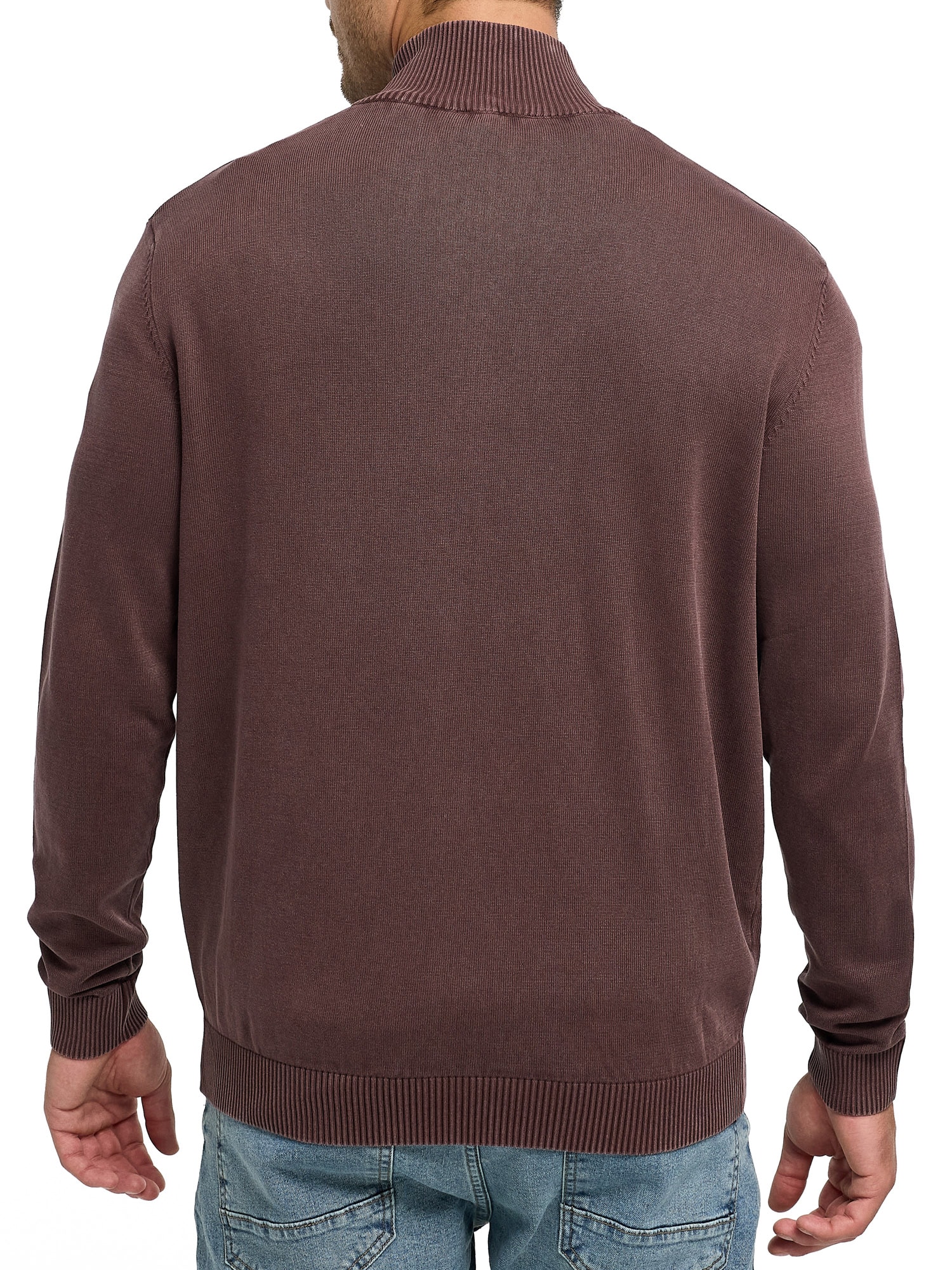 Indicode Veste en tricot »INArkmill cardigan« coton, coupe régulière