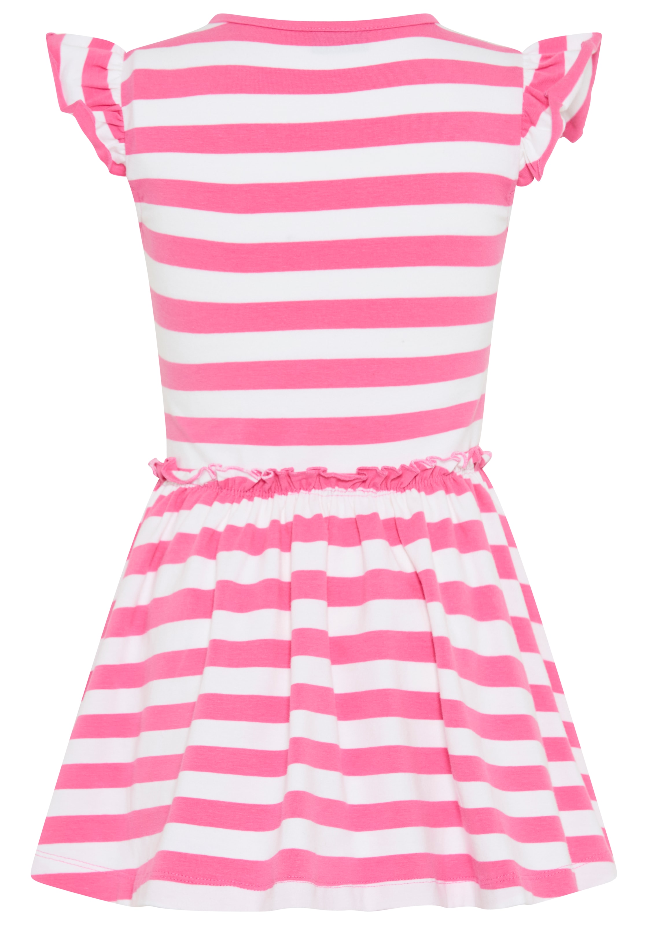 KIDSWORLD Jerseykleid »mit Pailletten für kleine Mädchen - Kirschen oder Zitronen Motiv« festlich,  kniefrei,  verspielt,  aus Baumwollmischung