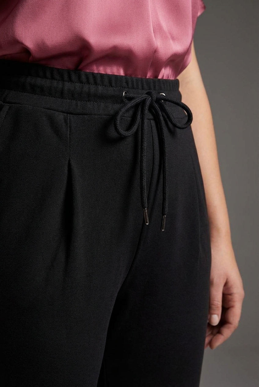 Laura Scott CURVE Pantalon de jogging »Grosse Grössen«  im sportiven Look aus formstabilem, elastischem Stoff