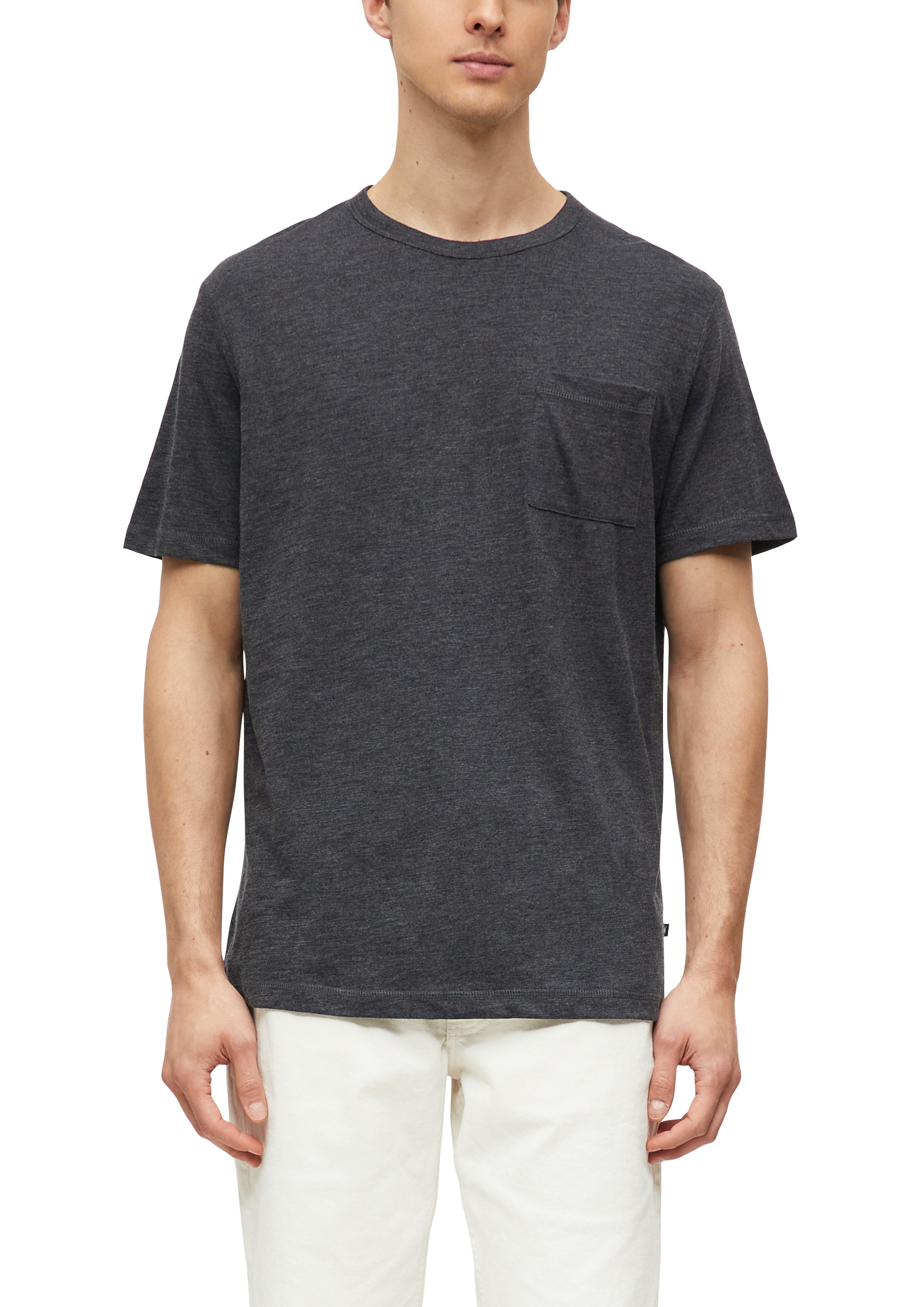 Image of s.Oliver Kurzarmshirt Sommershirt - meliert