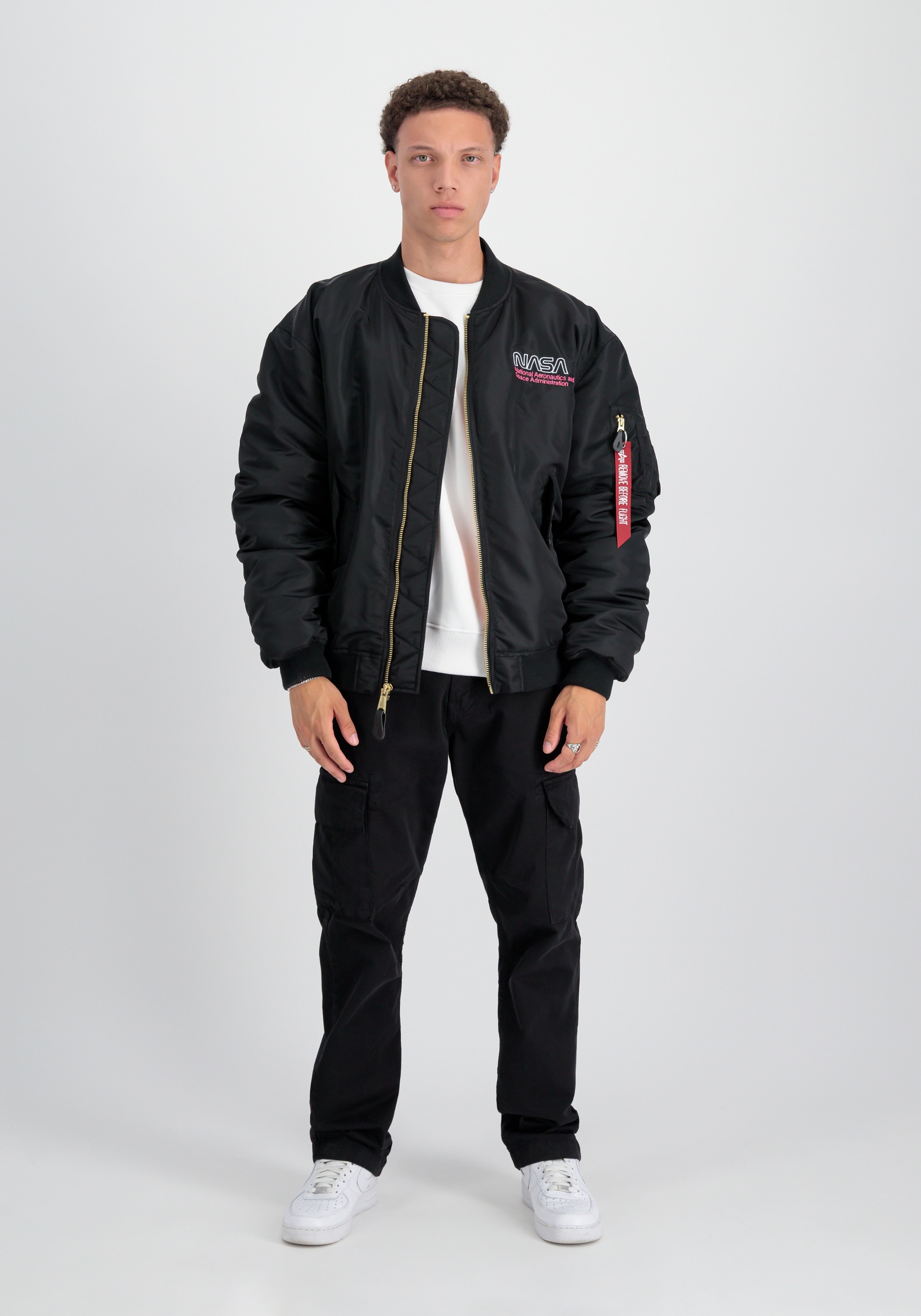 Alpha Industries Bomberjacke »Alpha Industries Men - Bomber Jackets MA-1 NASA Skylab«