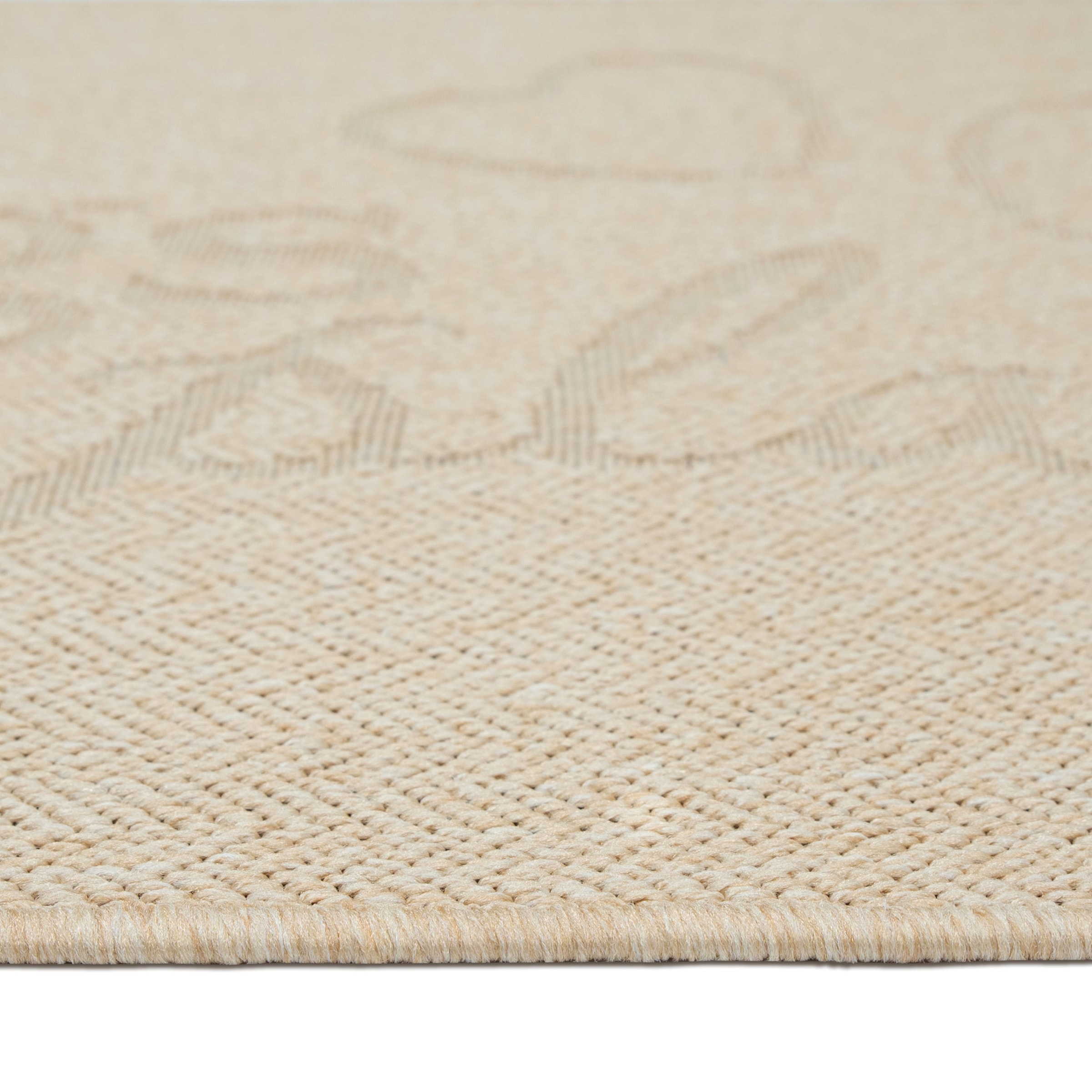 GOODproduct Läufer »Lieblingsplatz, mit Schriftzug, In- und Outdoor geeignet« rechteckig 5 mm Höhe Wetterfest, UV-beständig, Küchenläufer, Camping, Balkon