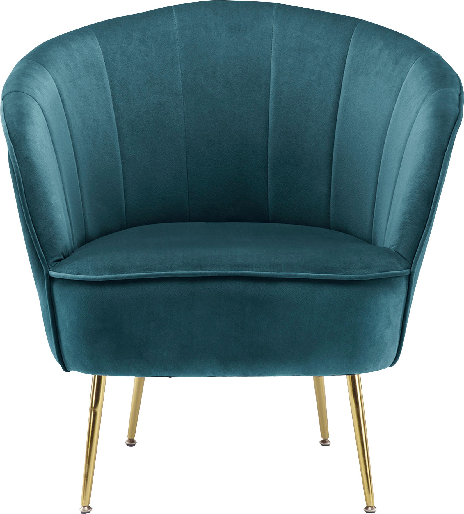 Kayoom Sessel "Poola 100, gemütlicher Cocktail-Sessel, edler Samtbezug" 1 Stk. tlg. samtweich, gesteppt, gemütlich, tiefe Sitzhöhe von 79cm