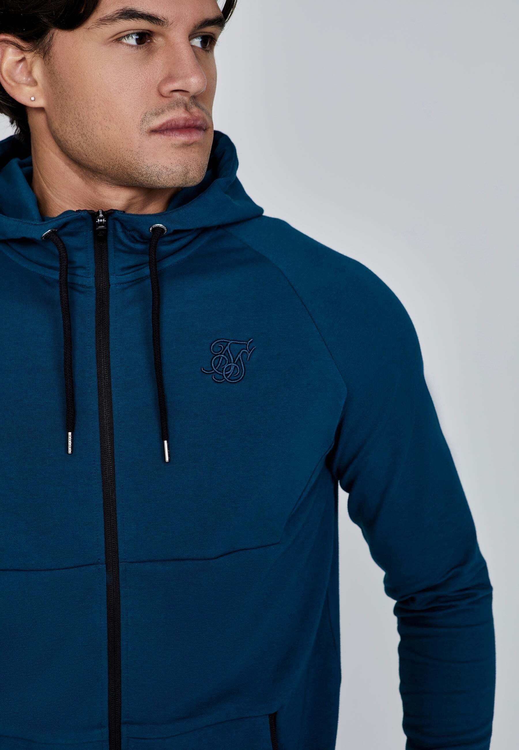 Siksilk Sweatjacke »Siksilk Sweatjacke Full Zip Hoodie«