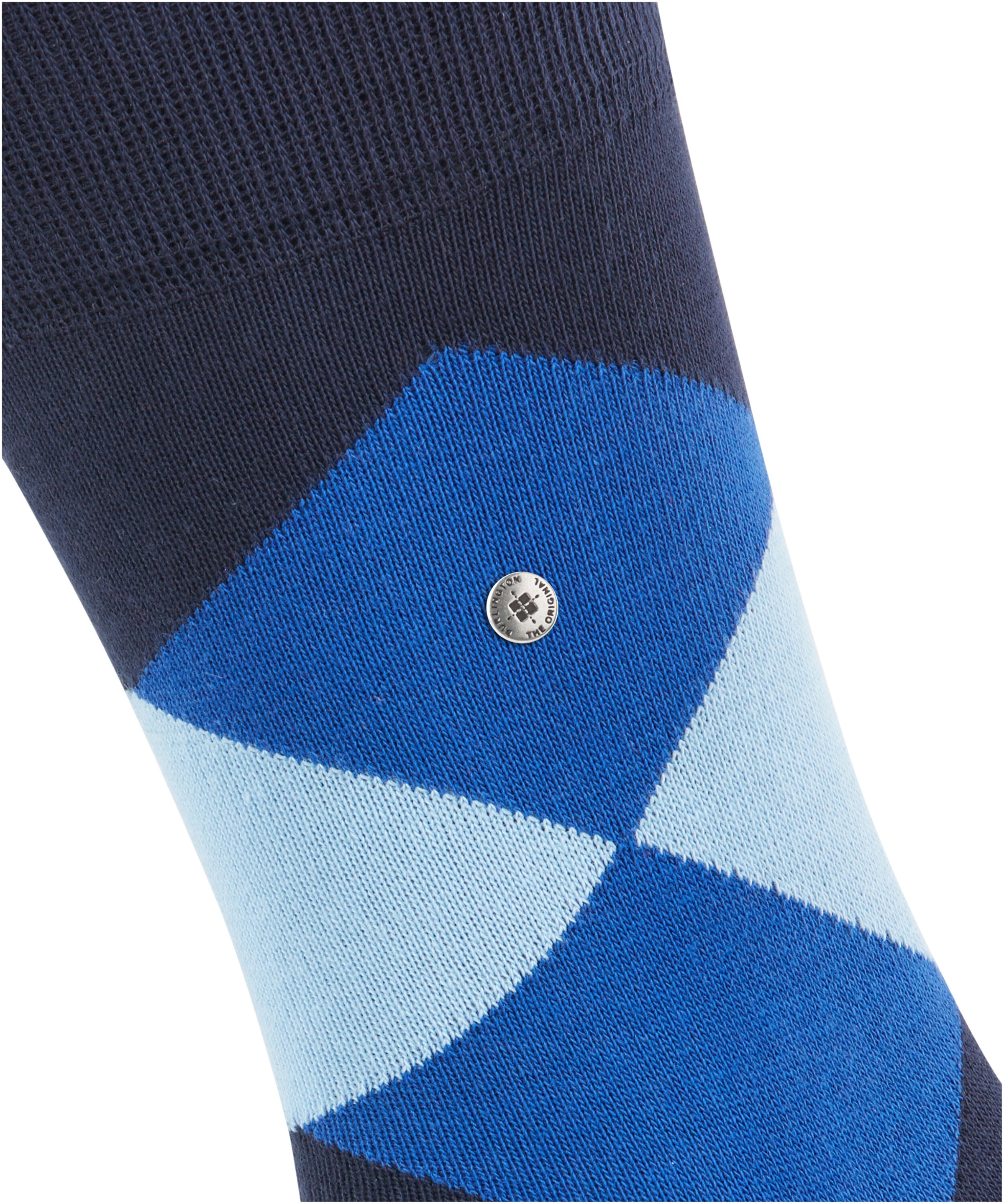 Burlington Socken »Clyde« Einheitsgrösse 40-46, modernes Argyle-Muster, Burlington-Clip