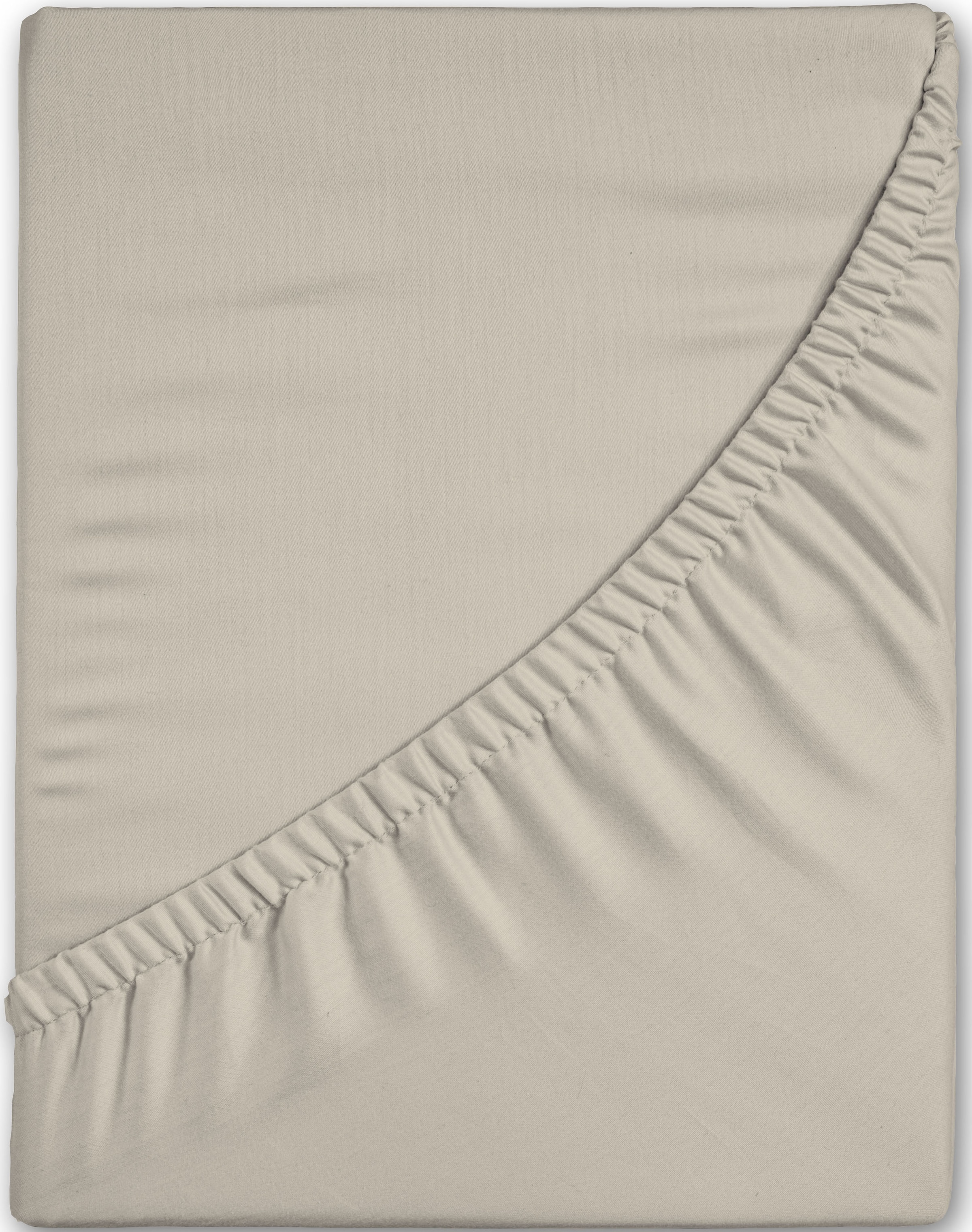 good morning Spannbettlaken »Jersey Spannbettlaken«, 100% Baumwolle, Jersey, Rundumgummi, bis 25 cm höhe, 90/100x200, Weiss