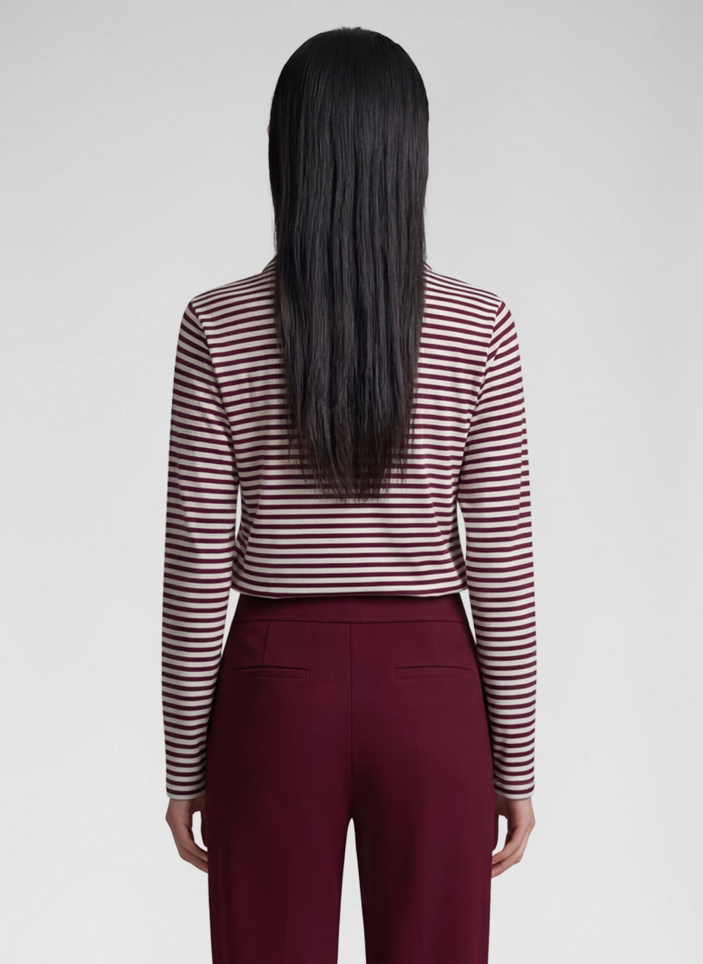 Rabe 3/4-Arm-Shirt mit Hemdkragen und Reissverschluss