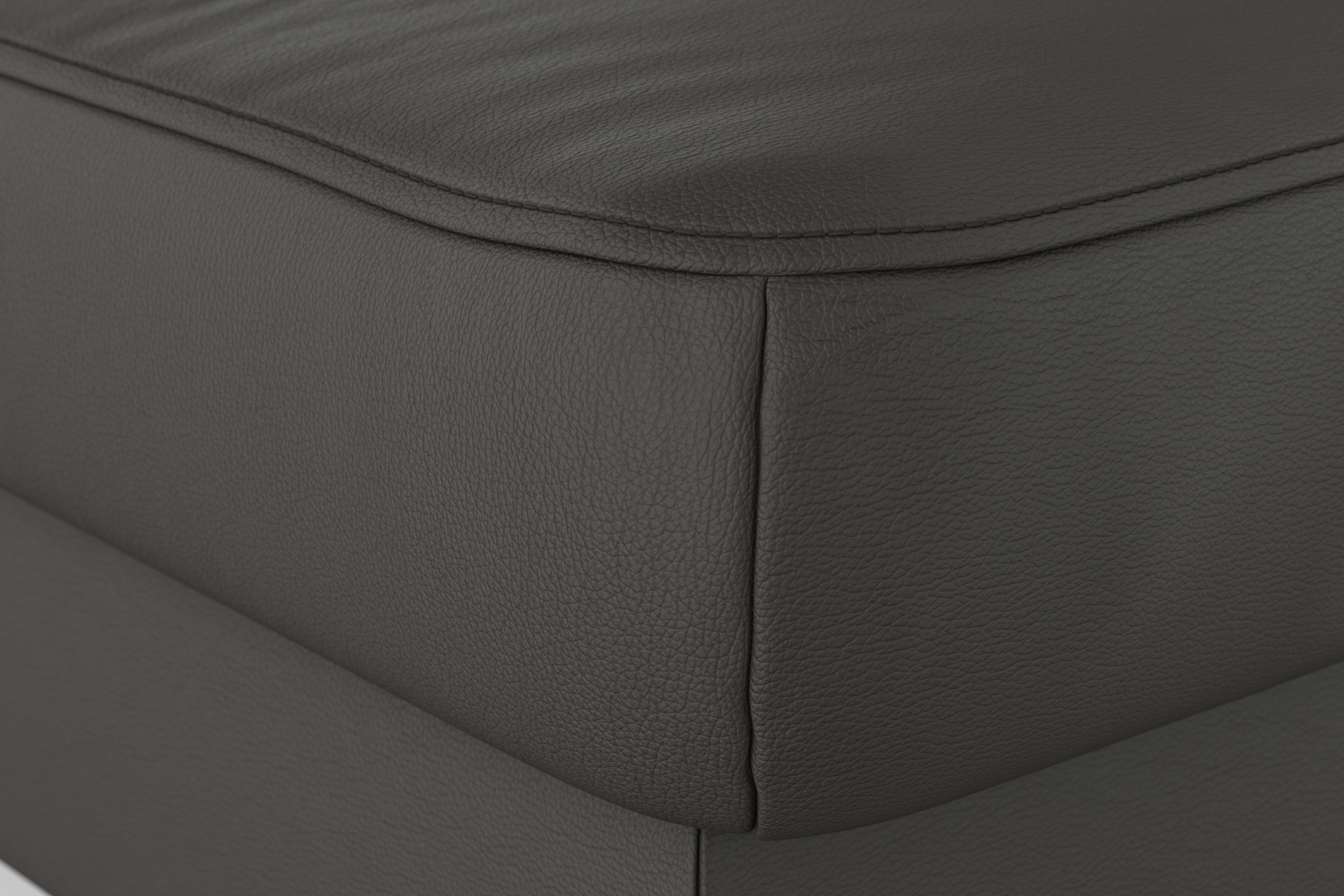 sit&more Hocker »Bendigo«, mit Klappfunktion, Bodenfreiheit 15 cm, wahlweise in 2 Fussfarben